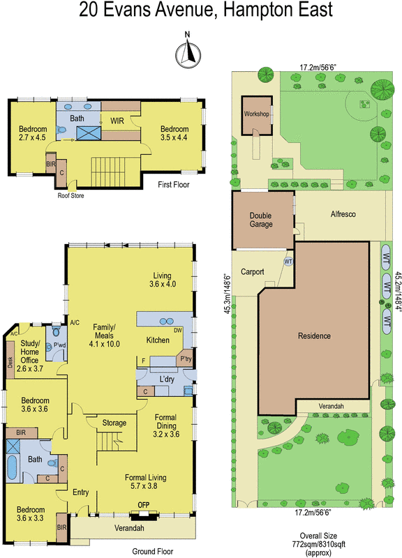 20 Evans Avenue, Hampton East VIC 3188 - Floorplan