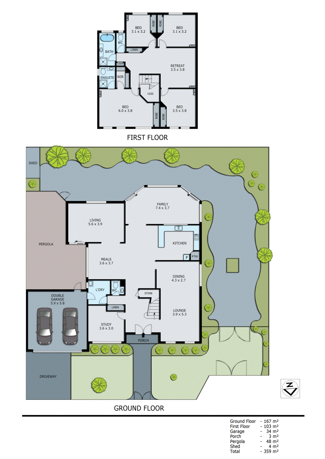 20 Grandiflora Court, Dingley Village VIC 3172 - Floorplan