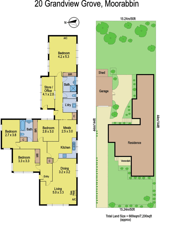 20 Grandview Grove, Moorabbin VIC 3189 - Floorplan
