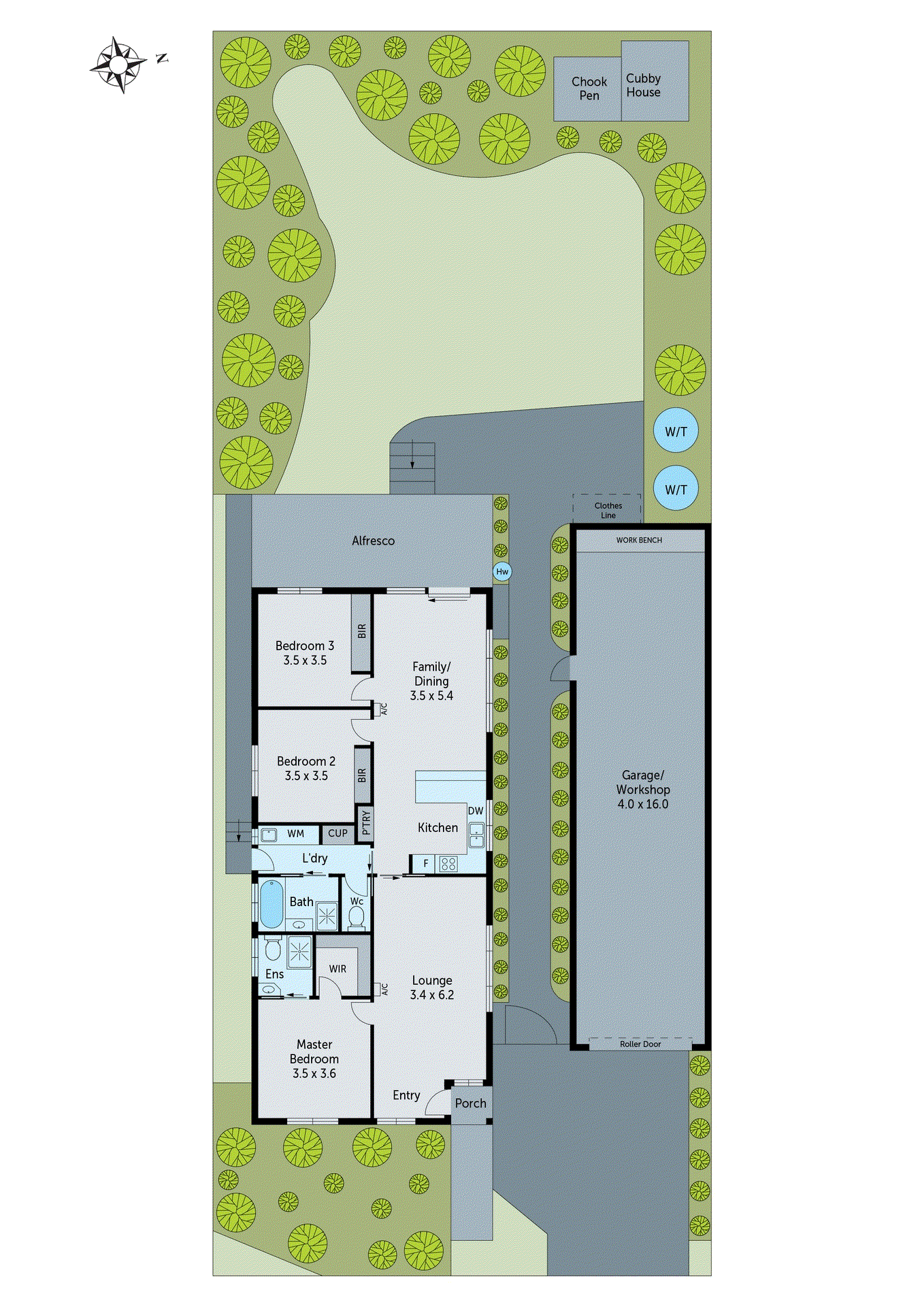 20 Gumarooka Avenue, Clifton Springs VIC 3222 - Floorplan