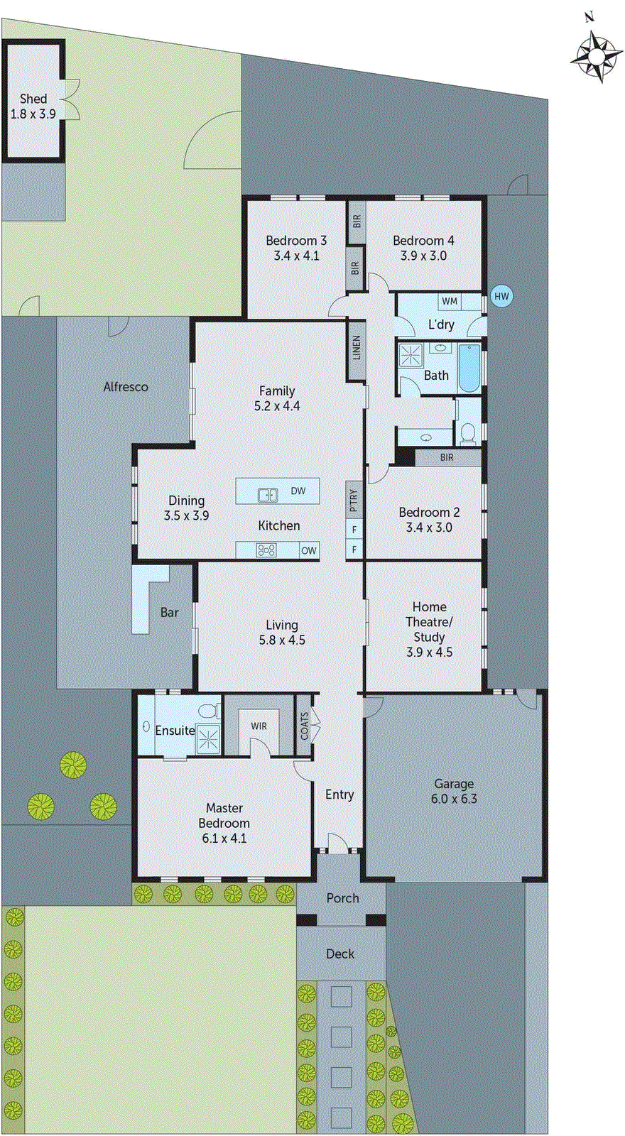 20 Haugh Street, Lovely Banks VIC 3213 - Floorplan