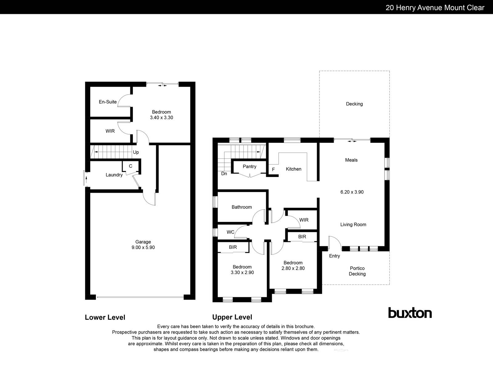 20 Henry Avenue, Mount Clear VIC 3350 - Floorplan