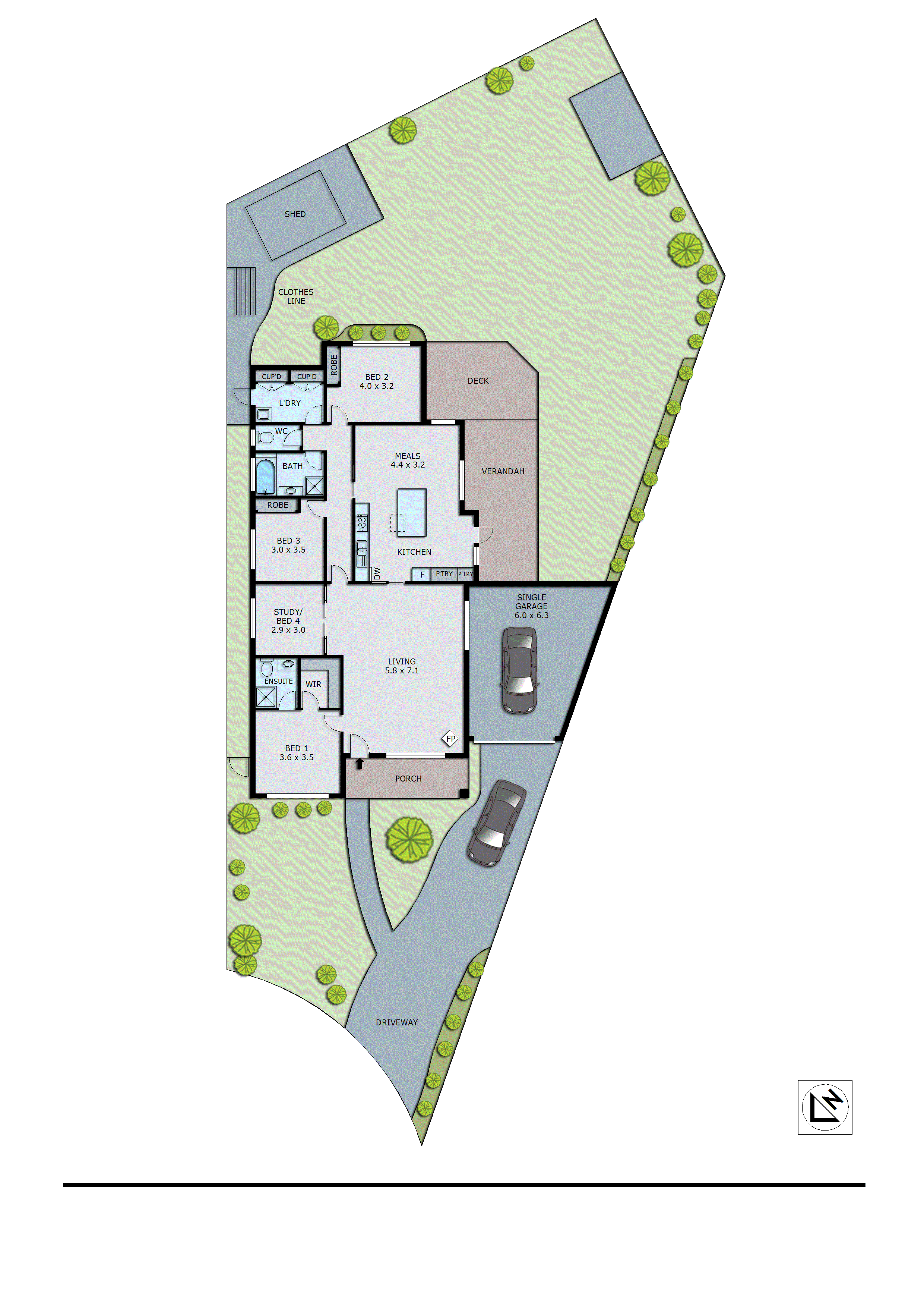 20 Joelle Court, Aspendale Gardens VIC 3195 - Floorplan