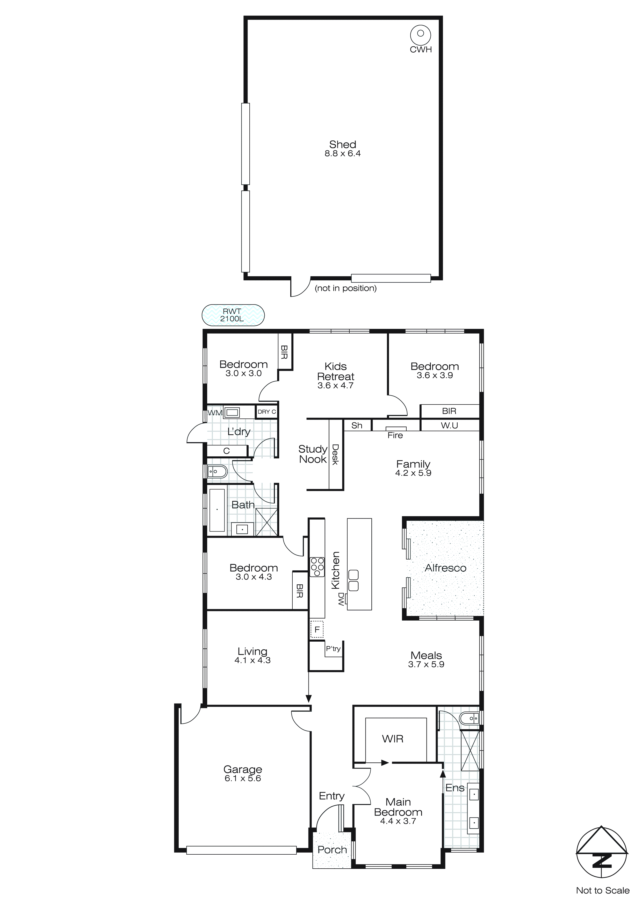 20 Jurify Drive, Miners Rest VIC 3352 - Floorplan