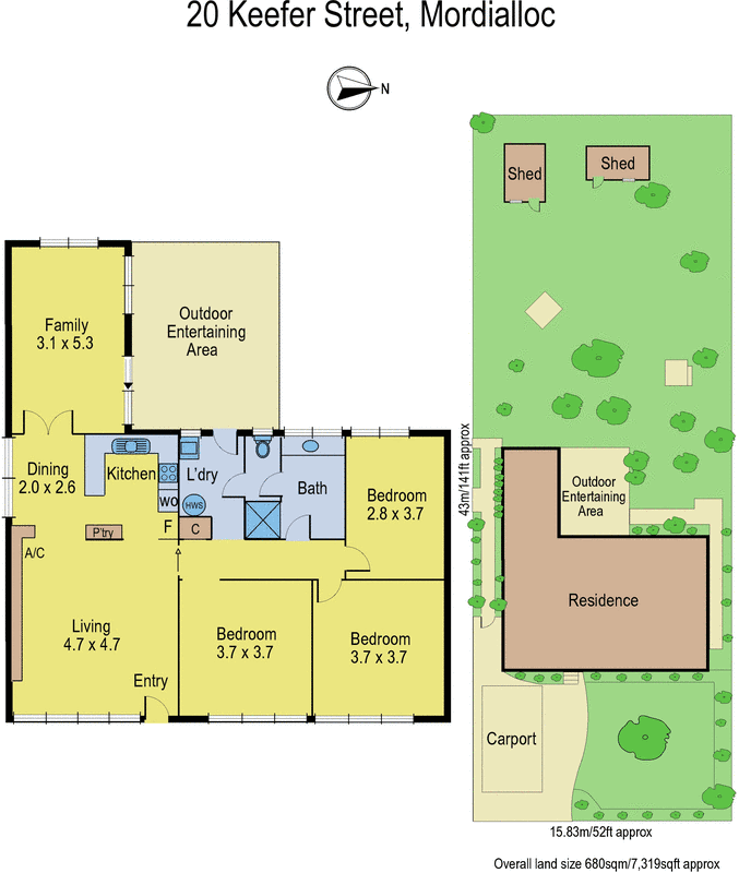 20 Keefer Street, Mordialloc VIC 3195 - Floorplan