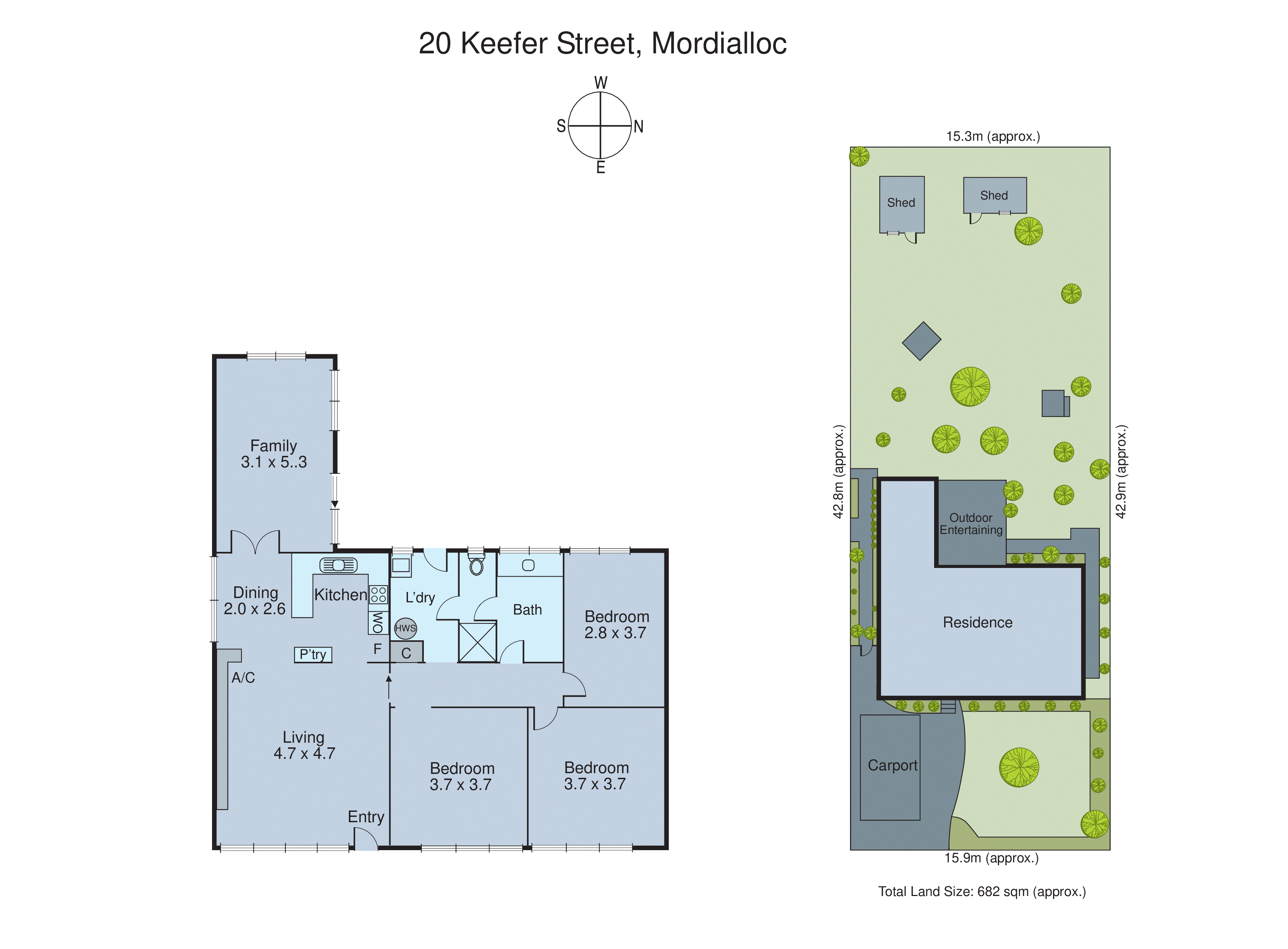 20 Keefer Street, Mordialloc VIC 3195 - Floorplan