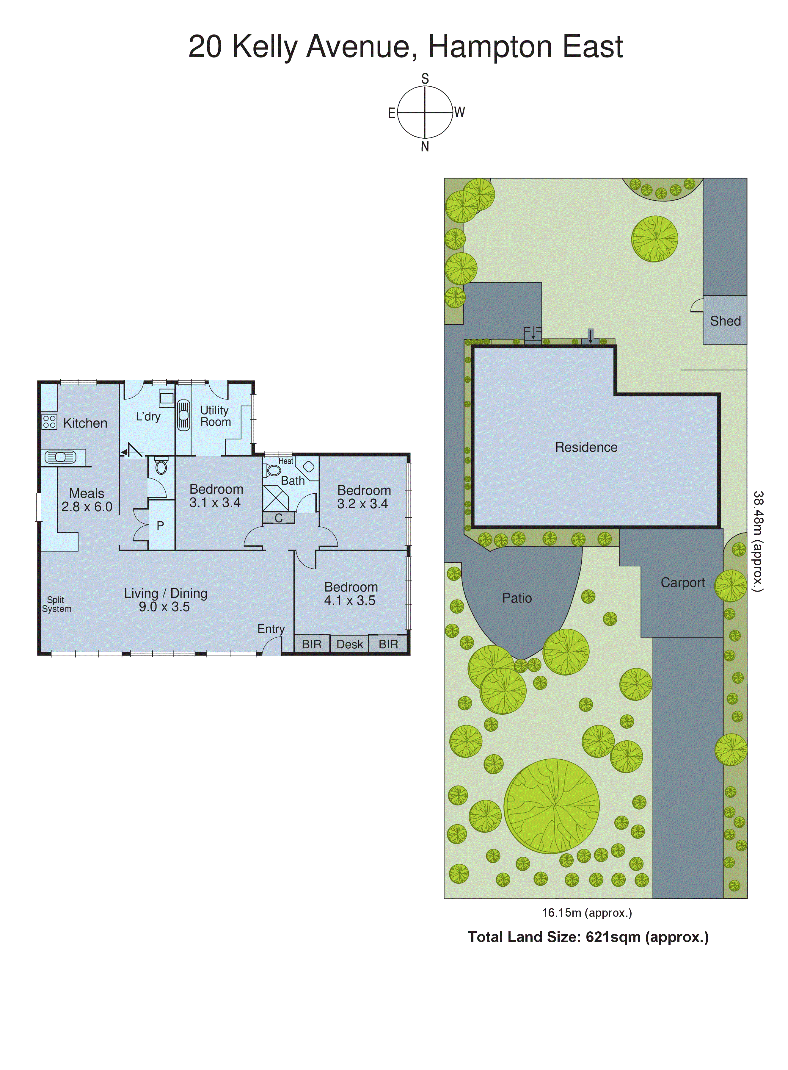 20 Kelly Avenue, Hampton East VIC 3188 - Floorplan