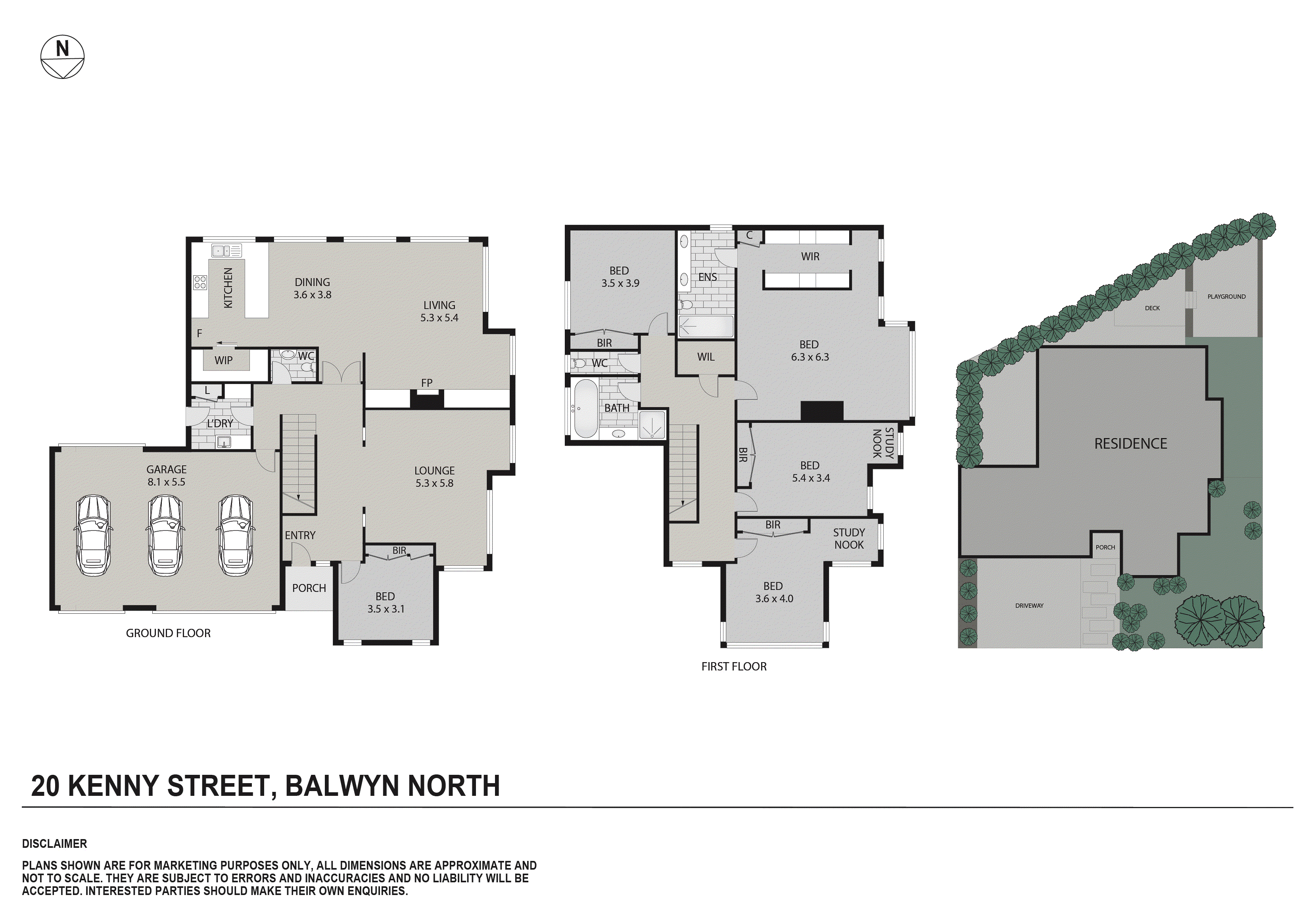 20 Kenny Street, Balwyn North VIC 3104 - Floorplan