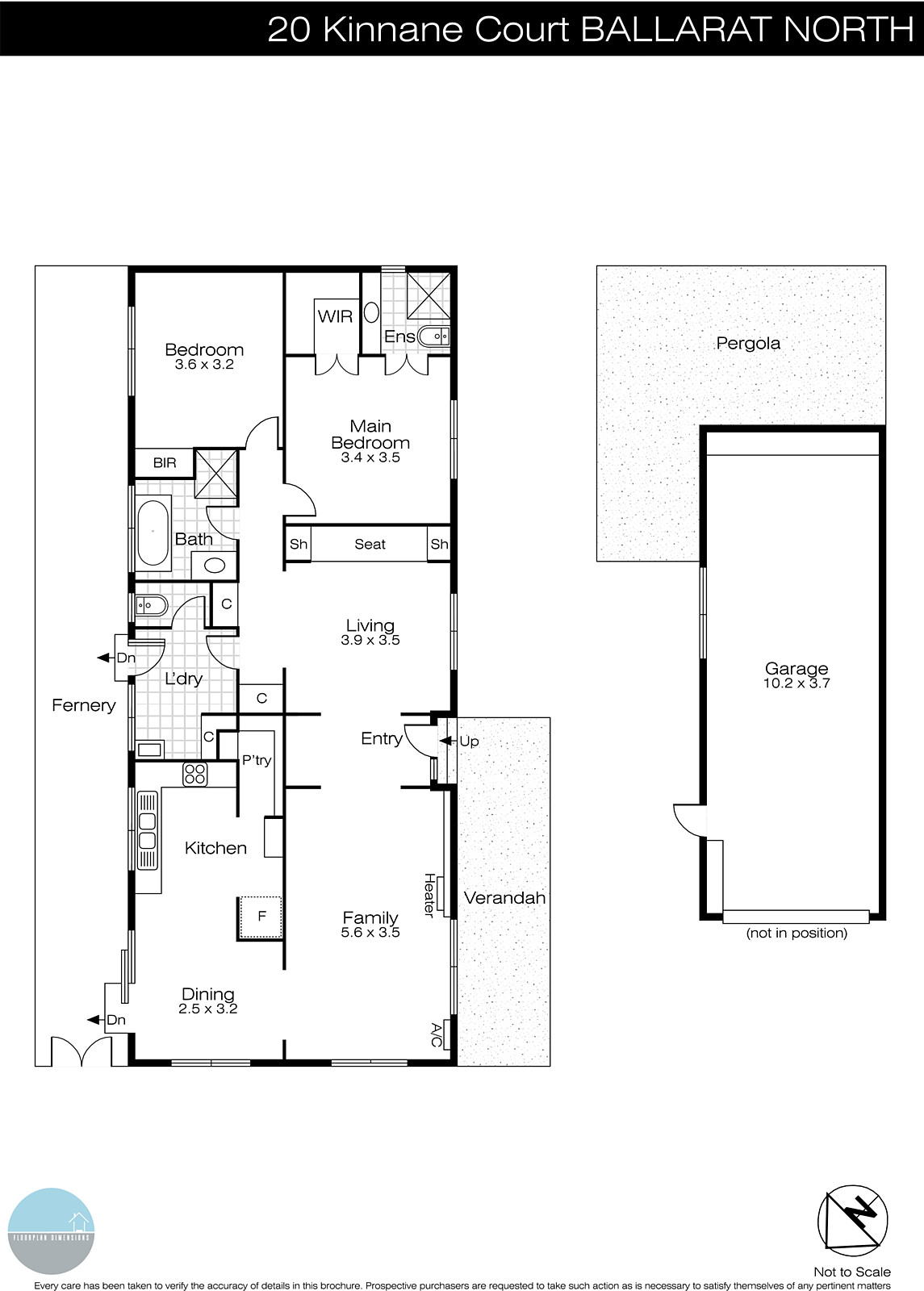 20 Kinnane Court, Ballarat North VIC 3350 - Floorplan