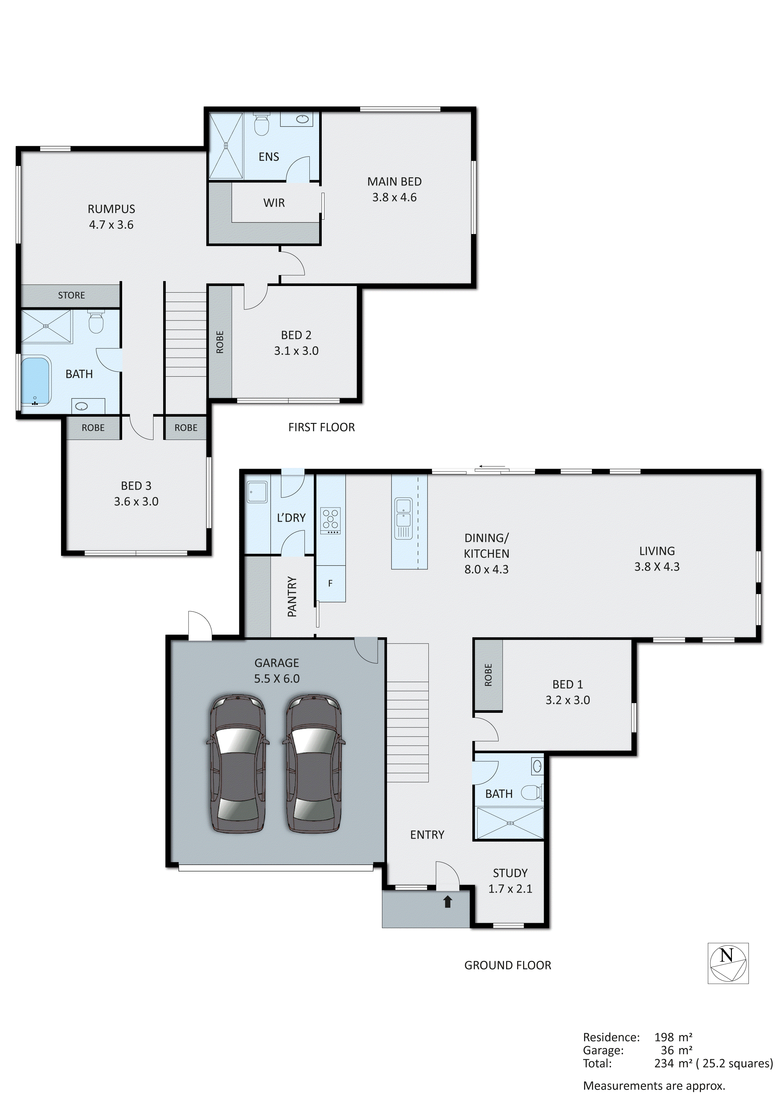 20 Lenah Crescent, Keysborough VIC 3173 - Floorplan