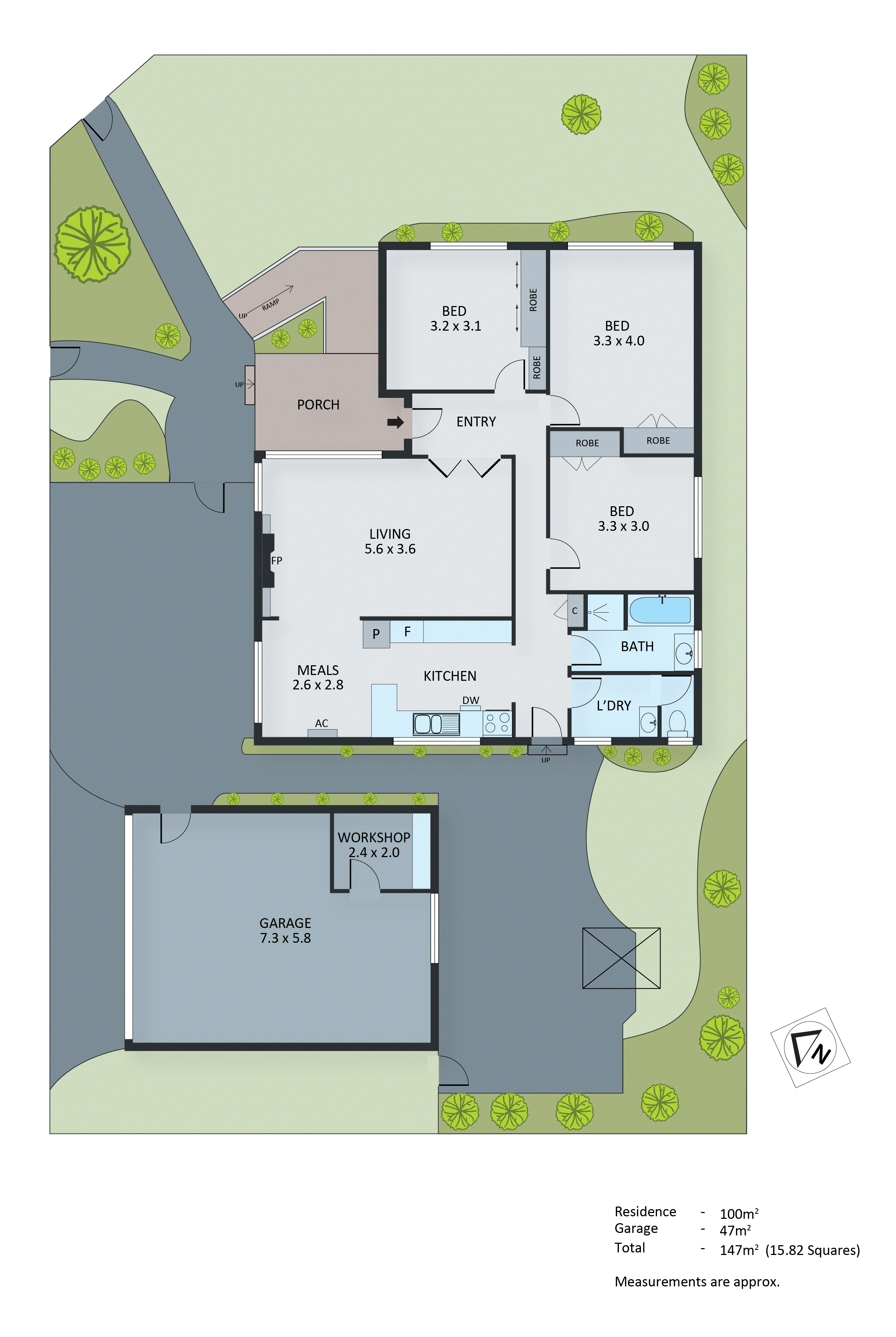 20 Marcus Road, Dingley Village VIC 3172 - Floorplan