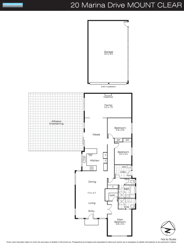 20 Marina Drive, Mount Clear VIC 3350 - Floorplan