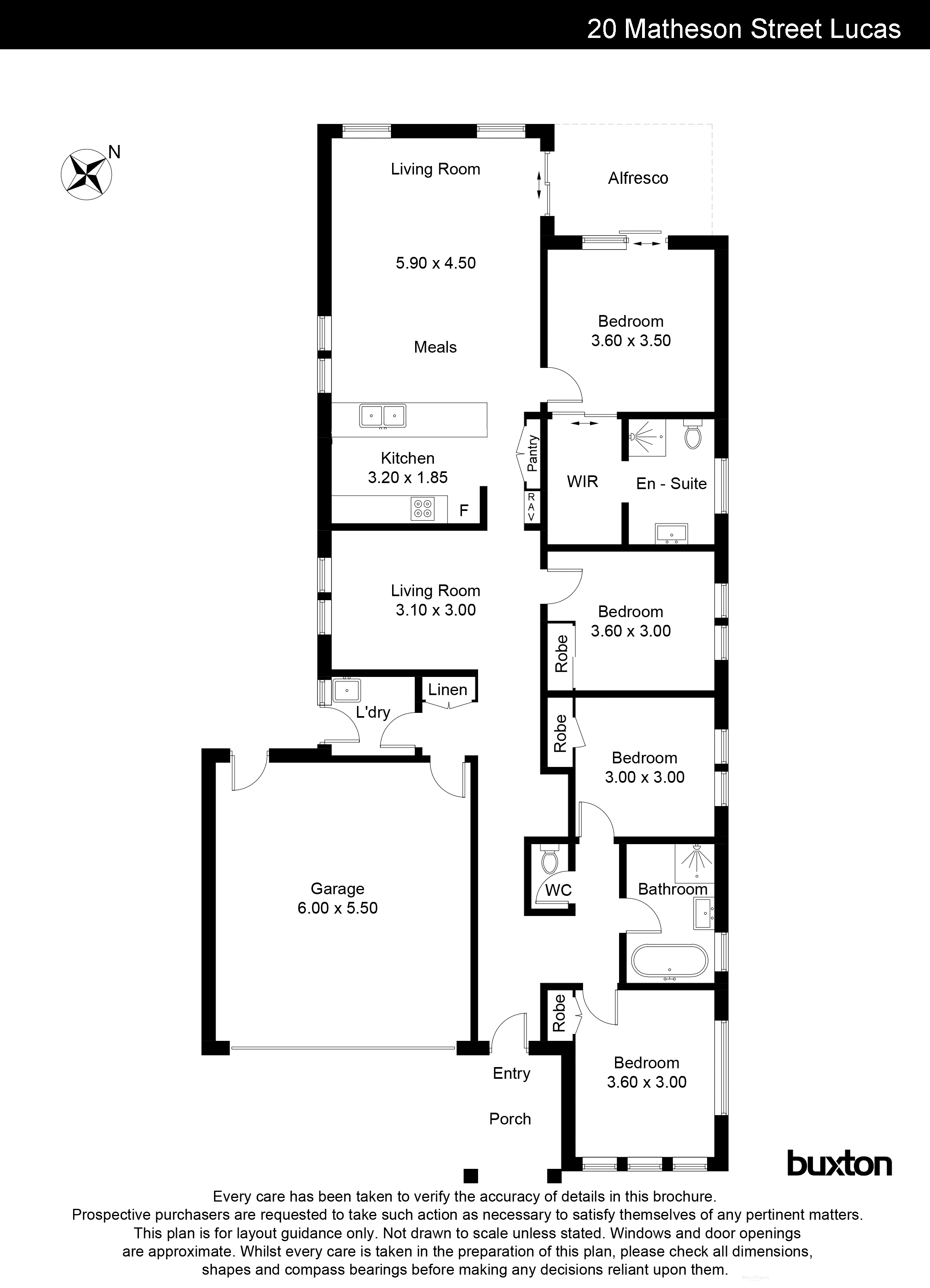 20 Matheson Street, Lucas VIC 3350 - Floorplan