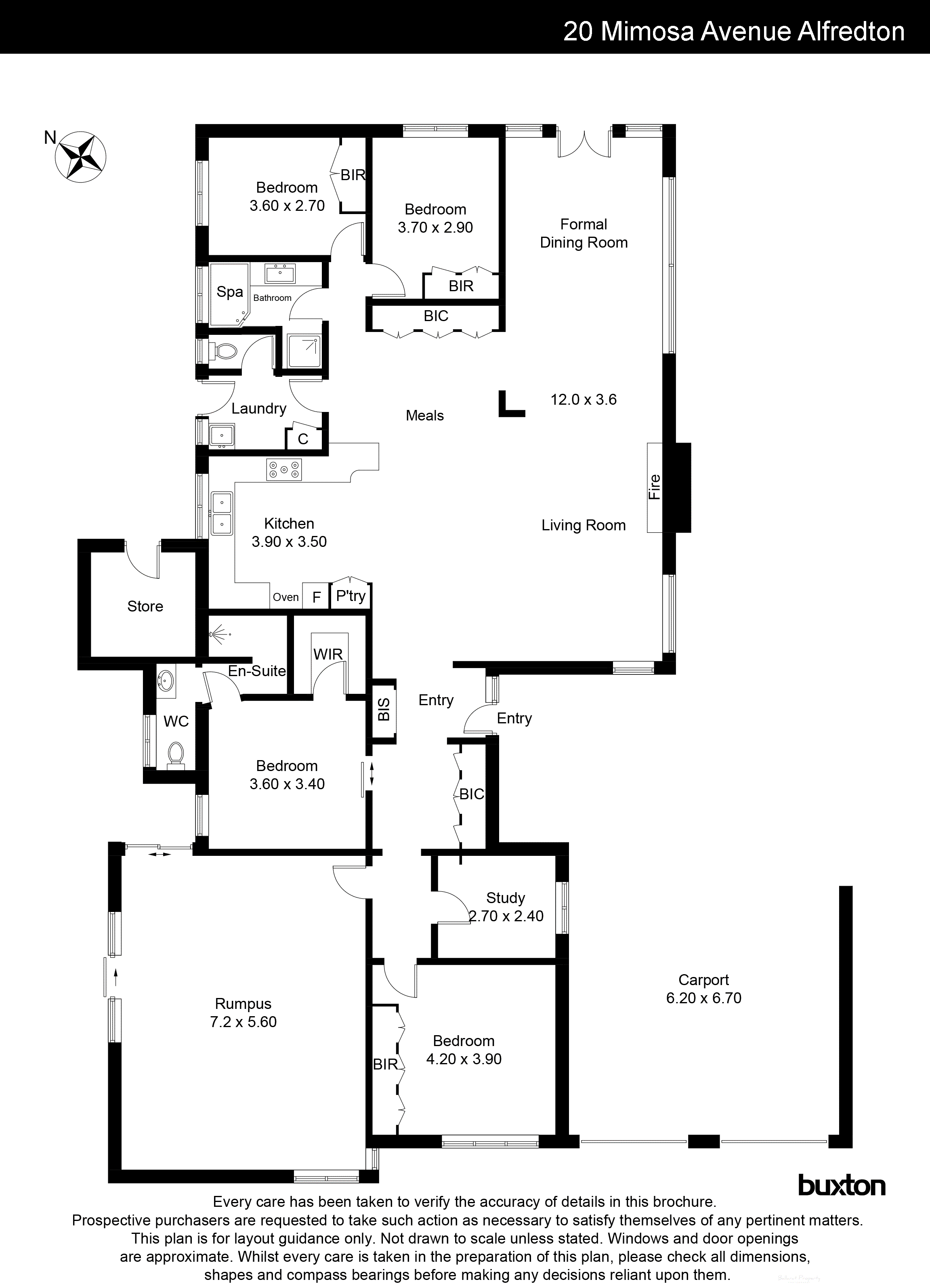 20 Mimosa Avenue, Alfredton VIC 3350 - Floorplan
