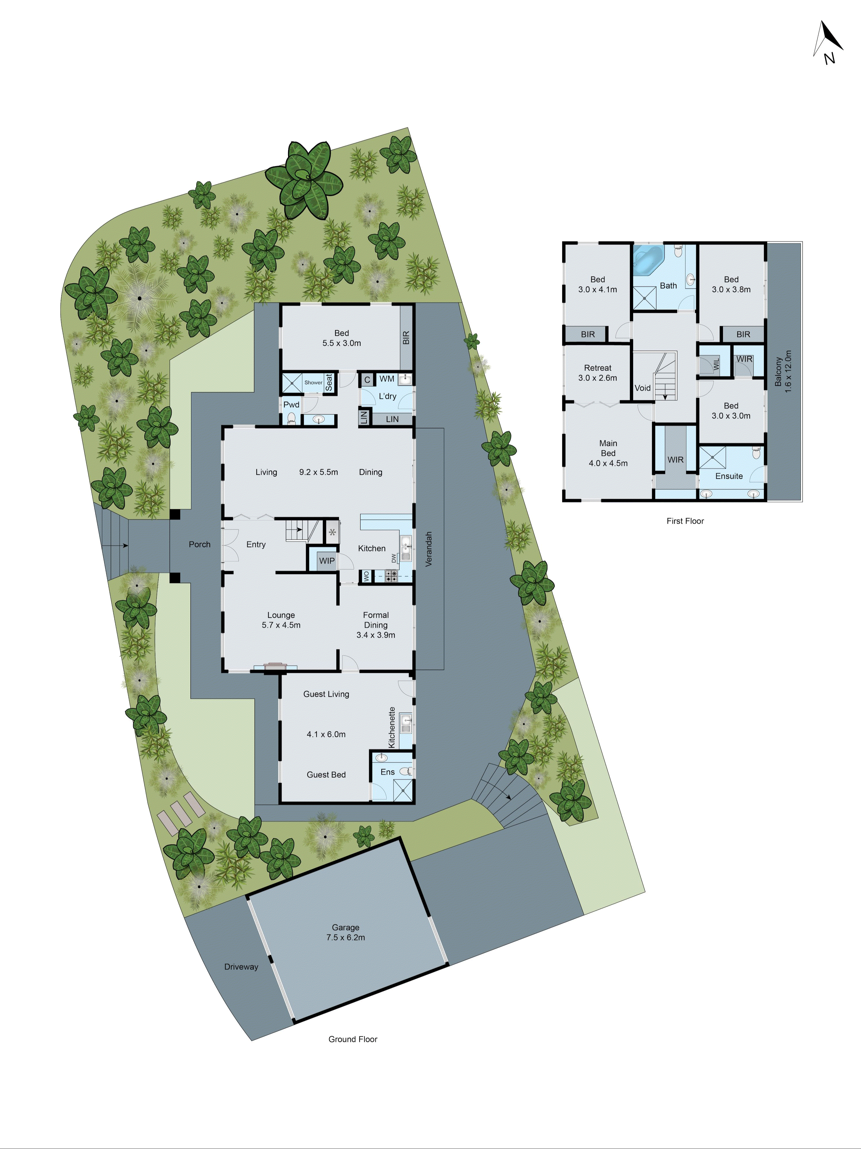 20 Monterey Drive, Waurn Ponds VIC 3216 - Floorplan