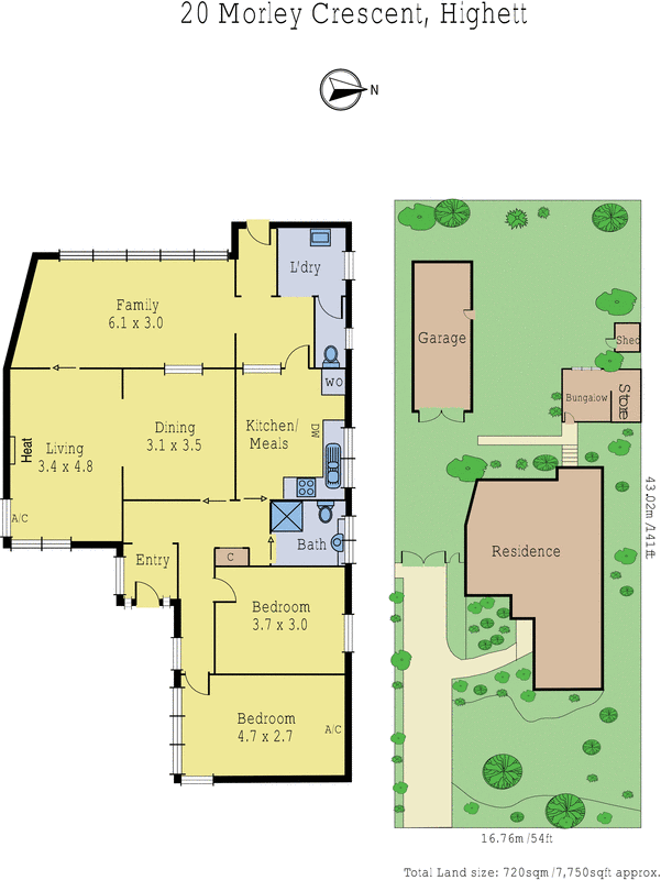 20 Morley Crescent, Highett VIC 3190 - Floorplan