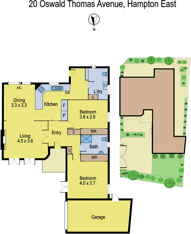 20 Oswald Thomas Avenue, Hampton East VIC 3188 - Floorplan
