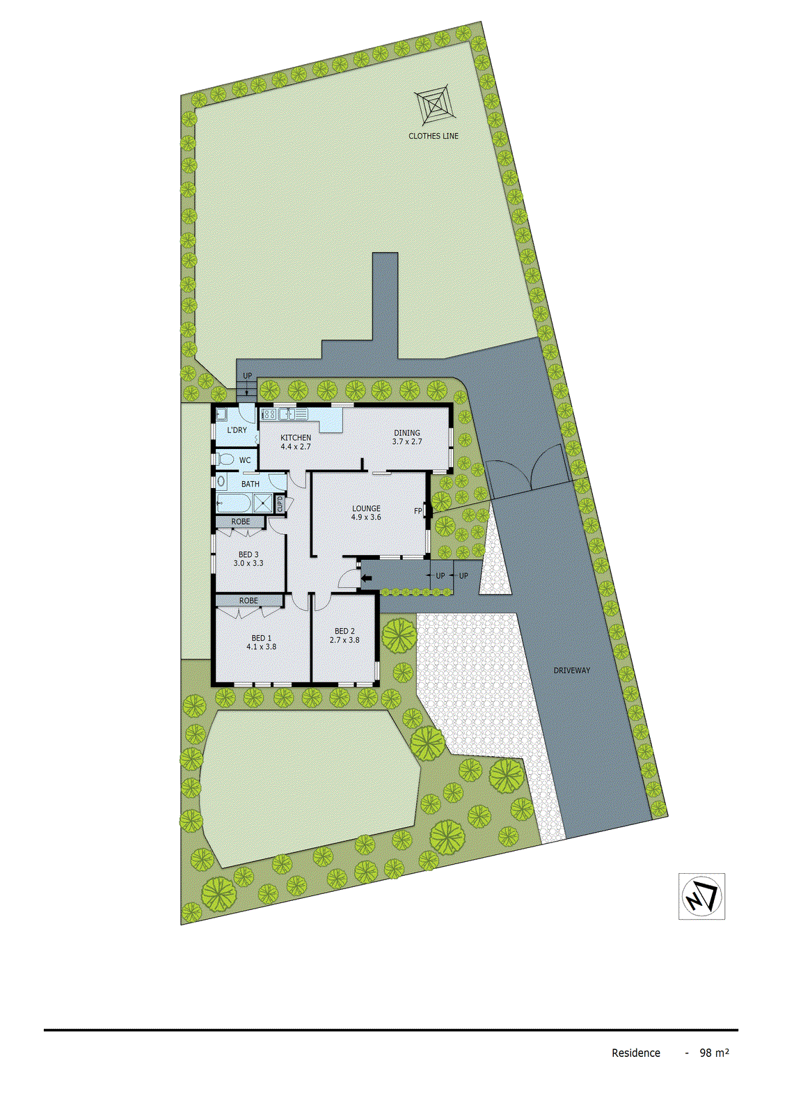 20 Pauline Avenue, Dingley Village VIC 3172 - Floorplan
