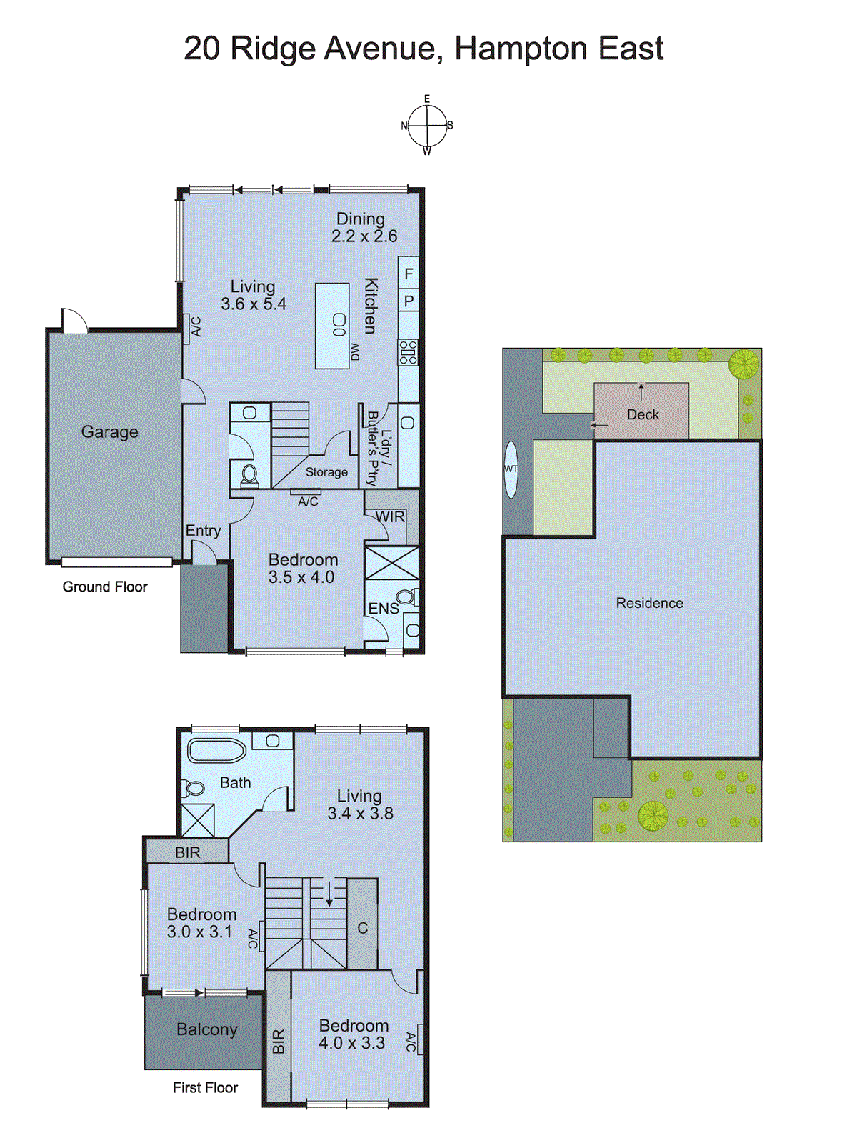 20 Ridge Avenue, Hampton East VIC 3188 - Floorplan