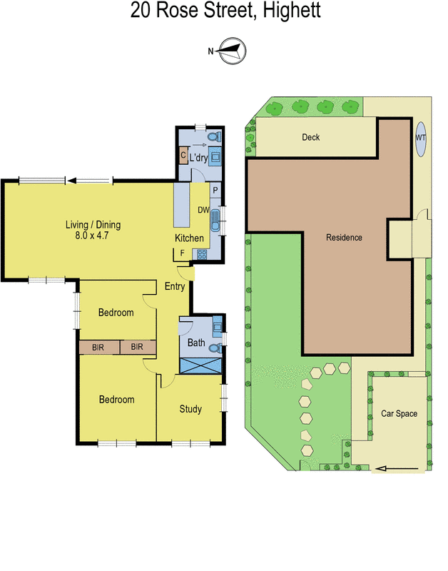 20 Rose Street, Highett VIC 3190 - Floorplan