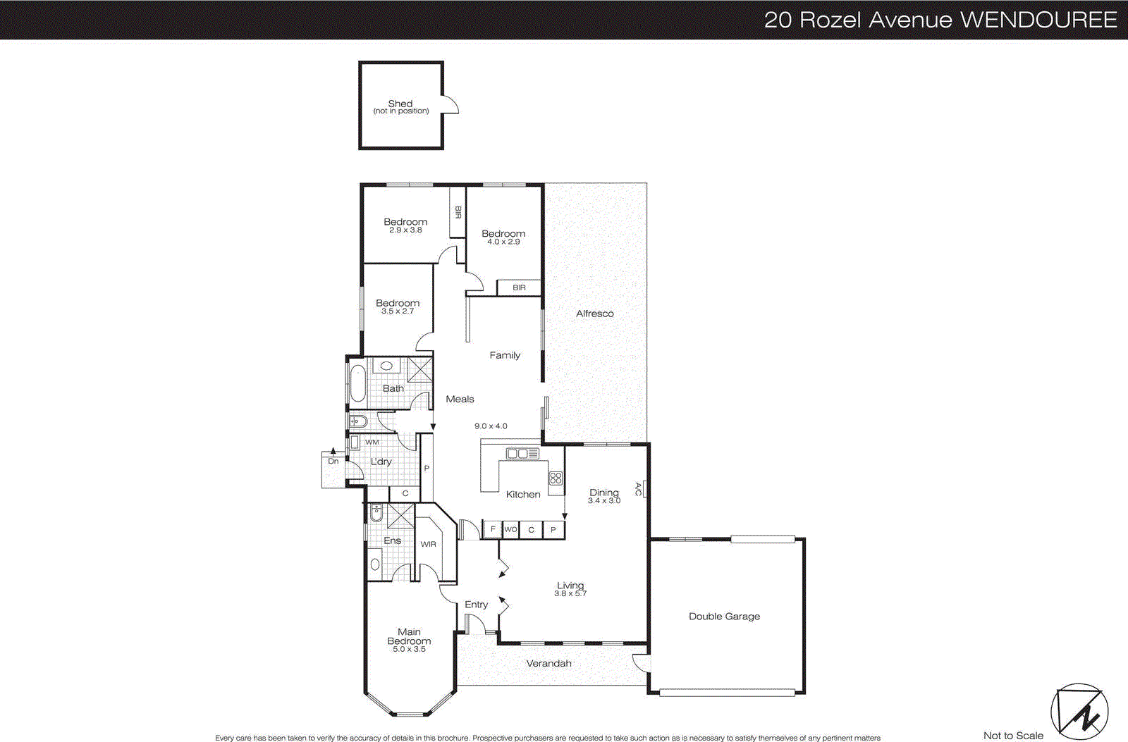 20 Rozel Avenue, Wendouree VIC 3355 - Floorplan