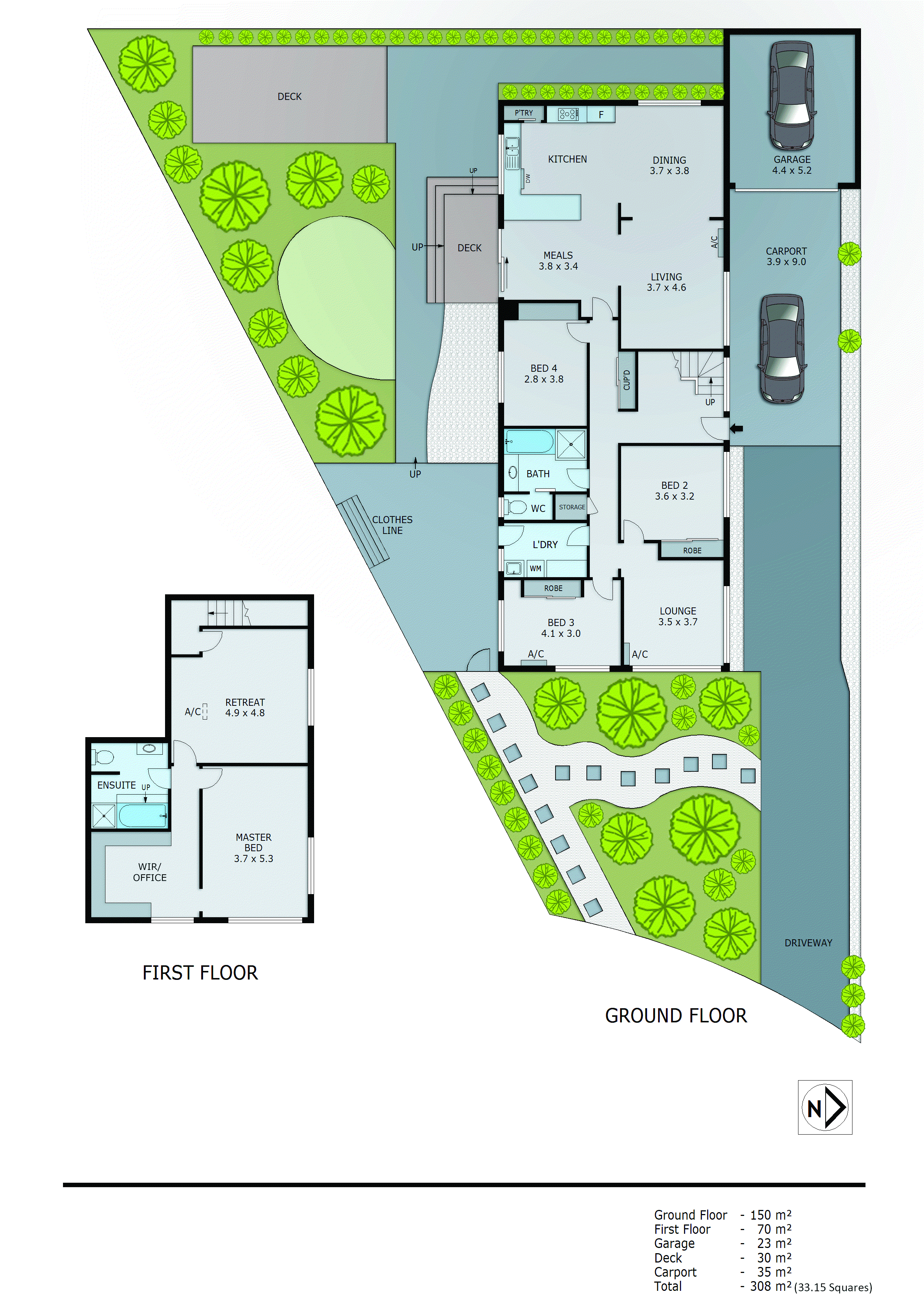 20 Shelford Grove, Dingley Village VIC 3172 - Floorplan