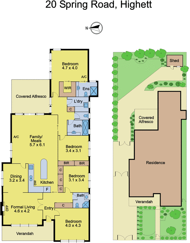 20 Spring Road, Highett VIC 3190 - Floorplan