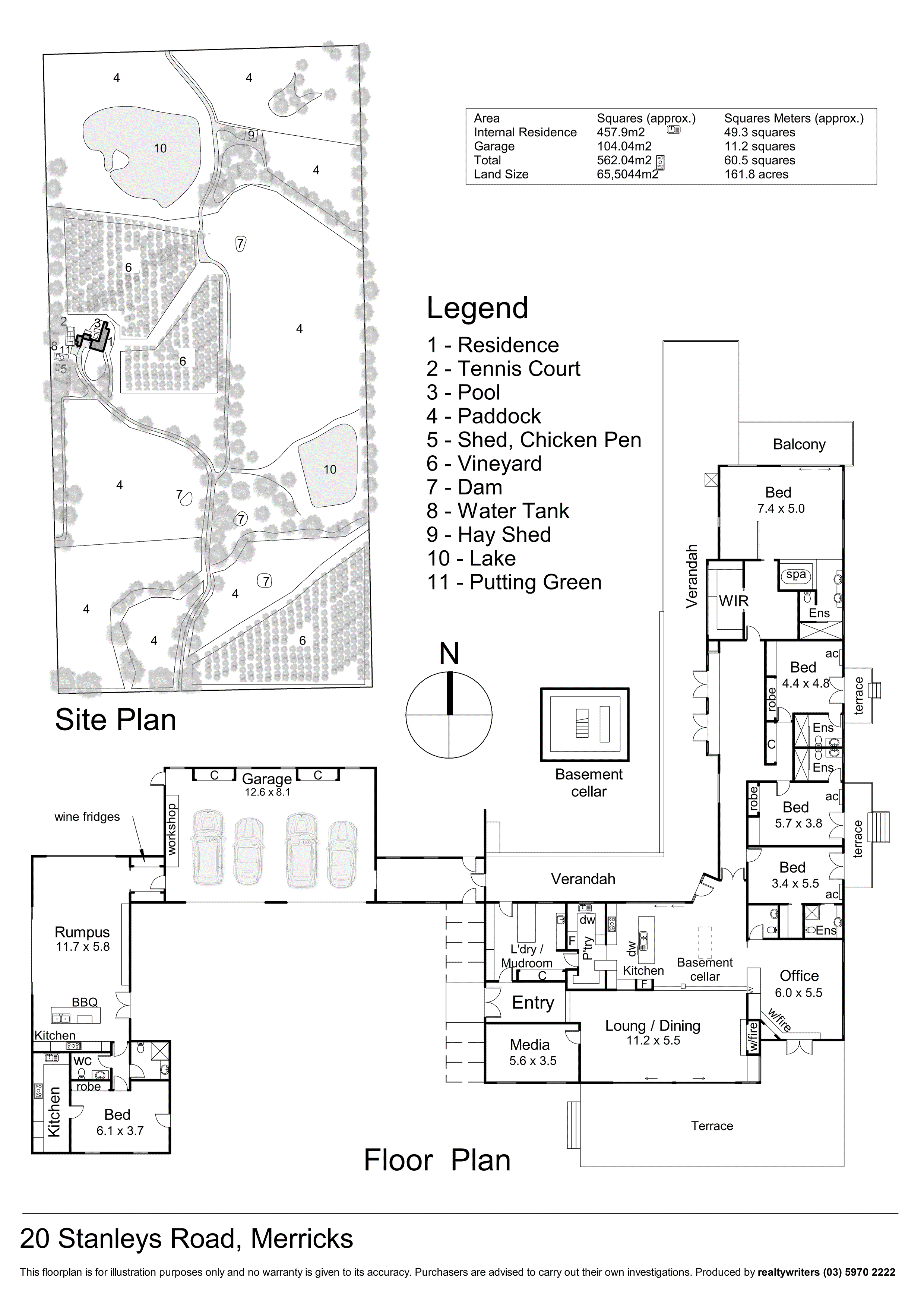 20 Stanleys Road, Merricks North VIC 3926 - Floorplan