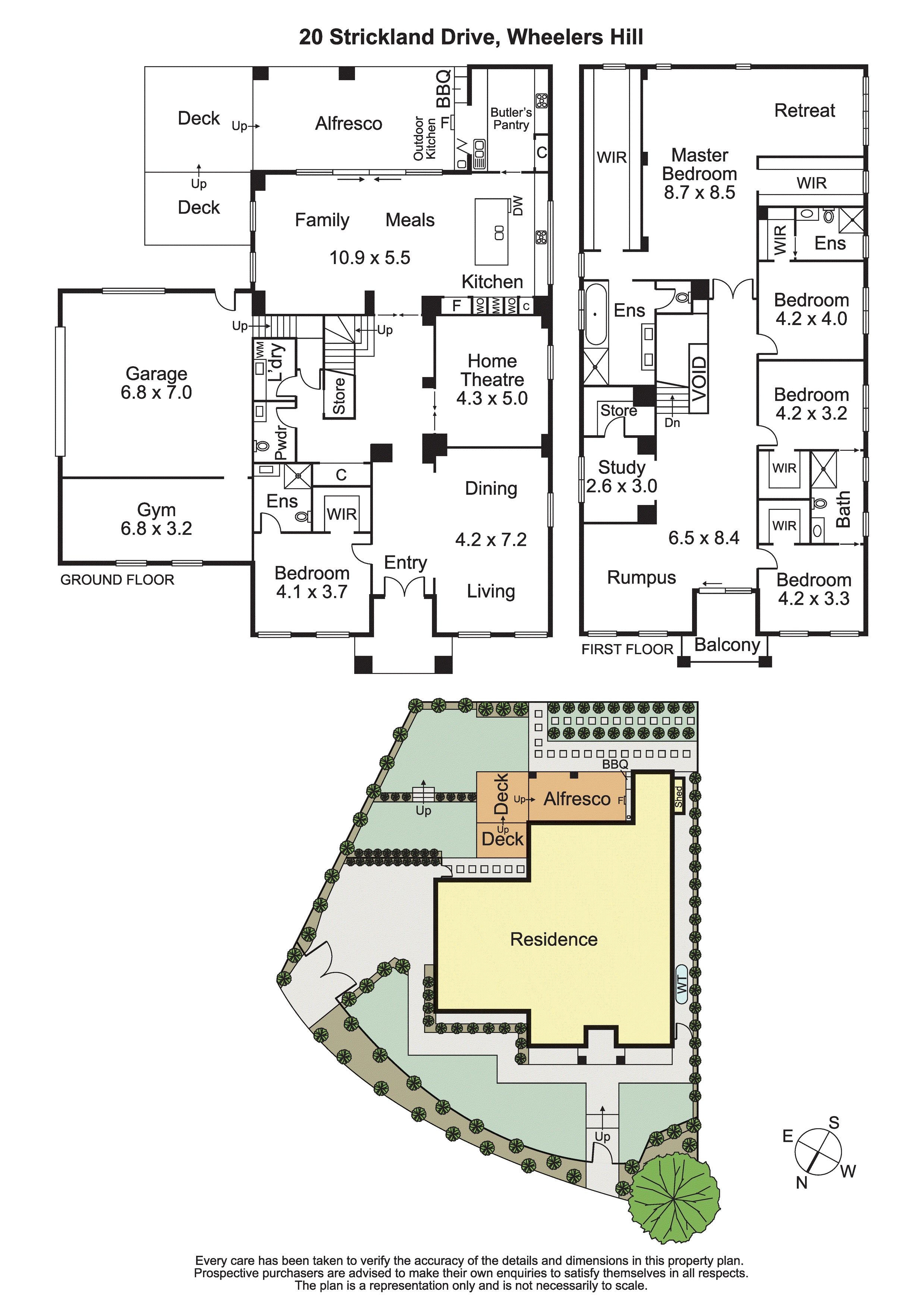 20 Strickland Drive, Wheelers Hill VIC 3150 - Floorplan