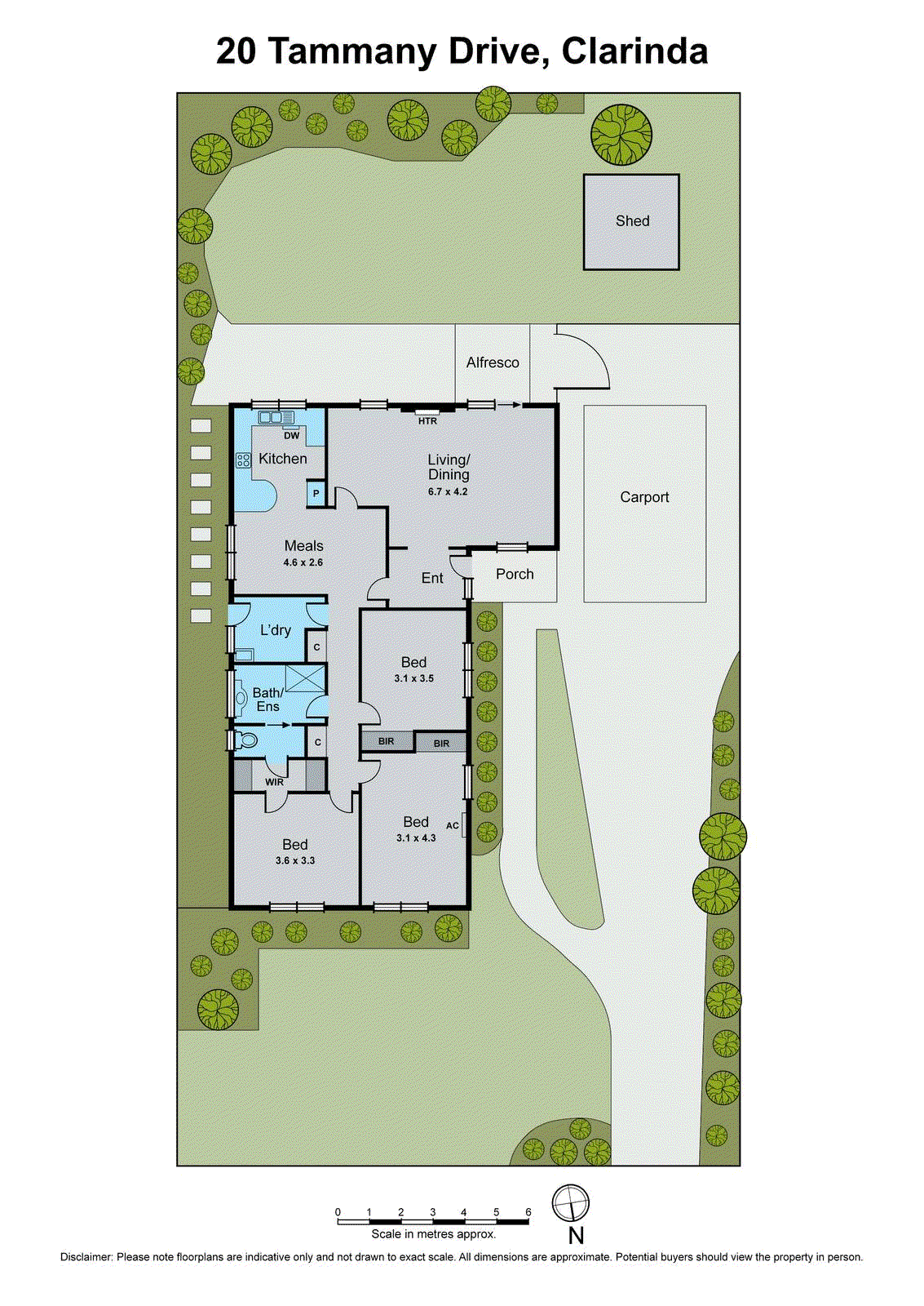 20 Tammany Drive, Clarinda VIC 3169 - Floorplan