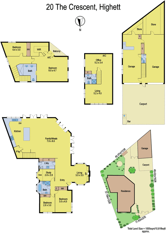 20 The Crescent, Highett VIC 3190 - Floorplan