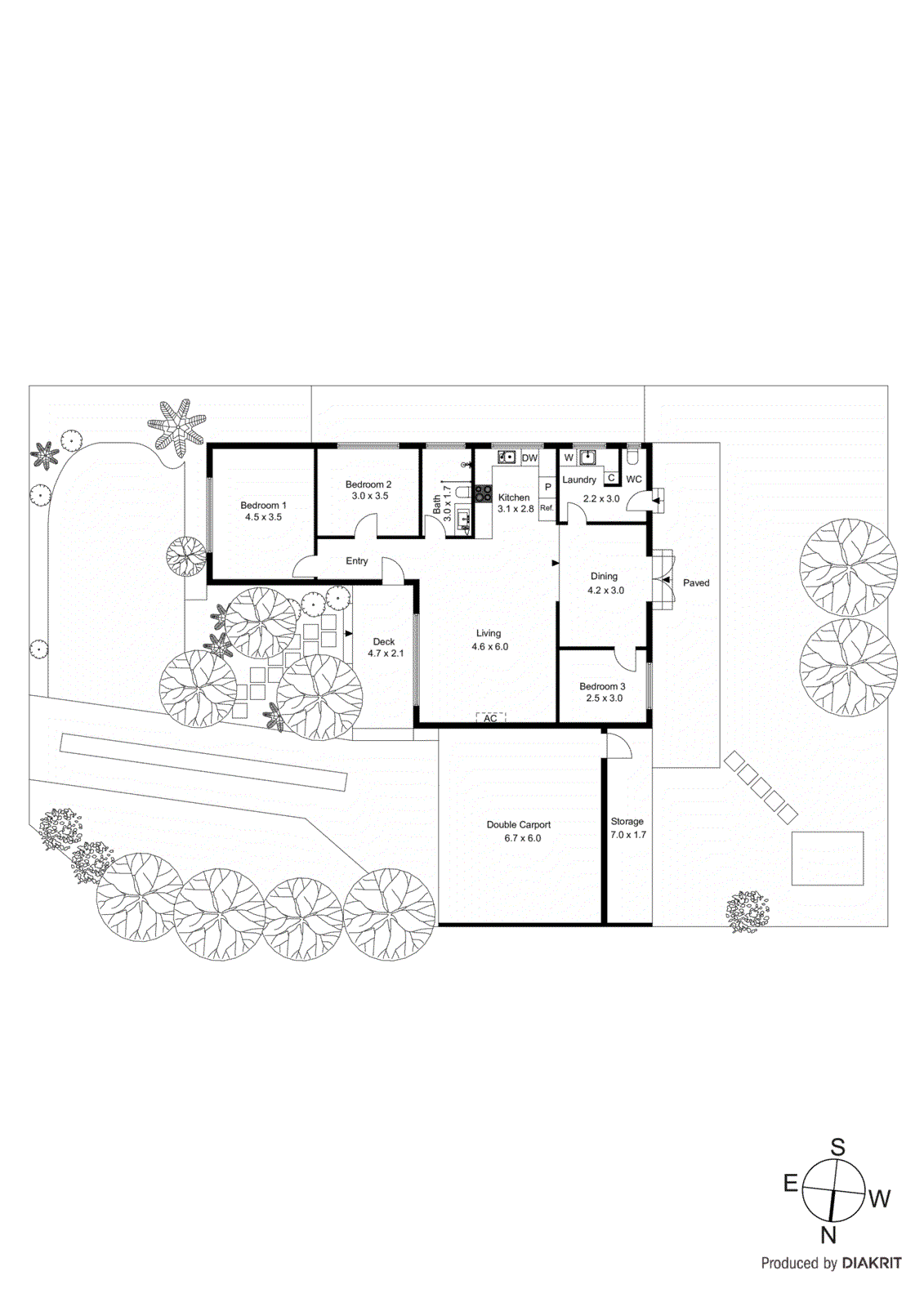 20 Valetta Street, Carrum VIC 3197 - Floorplan