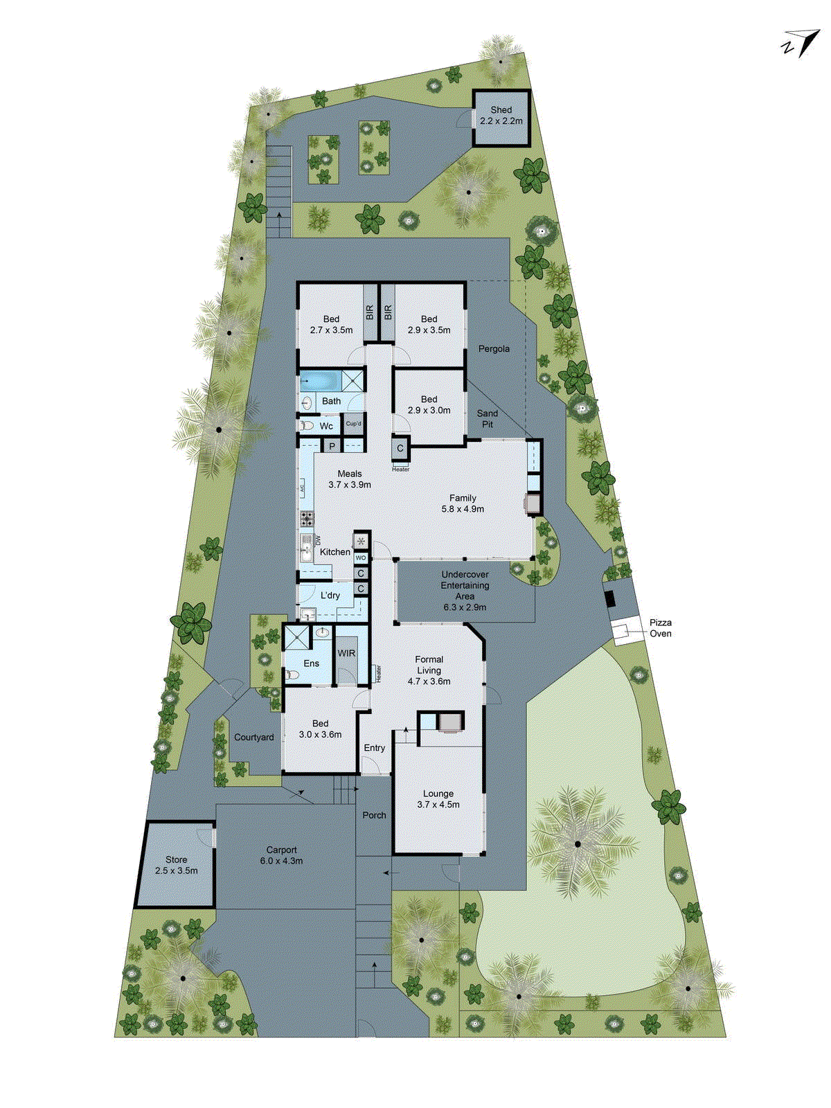 20 Wandana Drive, Wandana Heights VIC 3216 - Floorplan