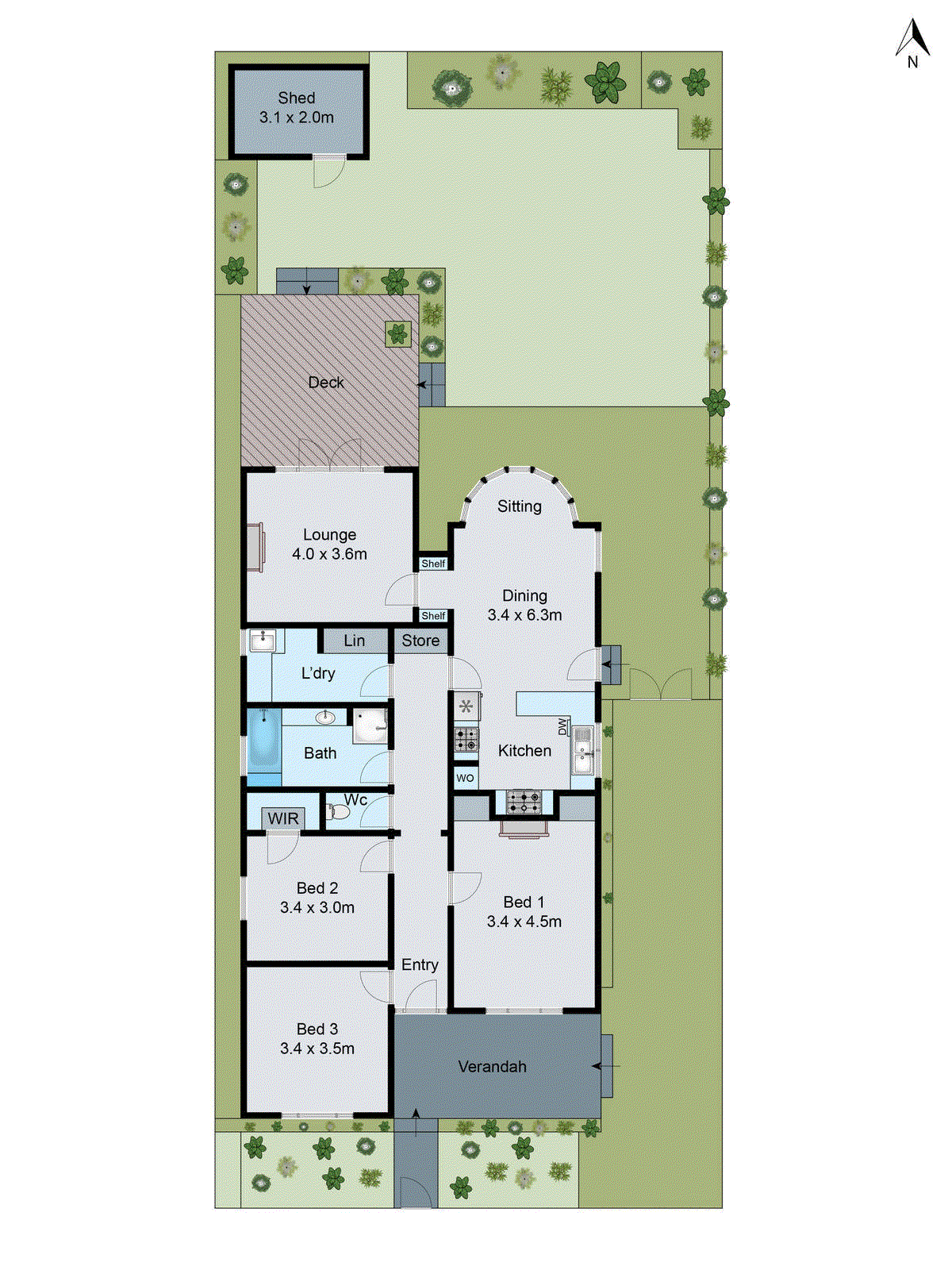 20 Waratah Street, Geelong West VIC 3218 - Floorplan