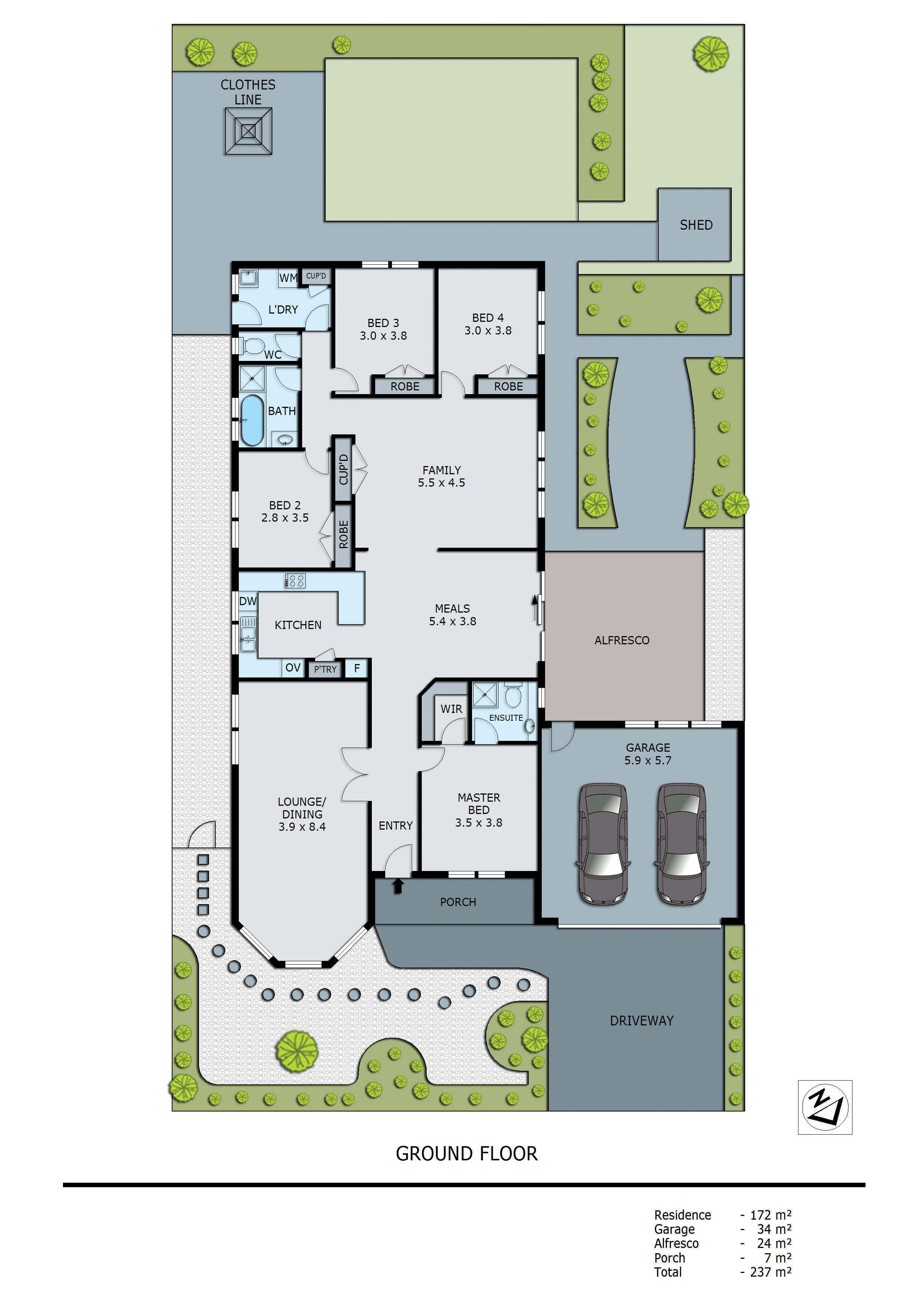 20 Winners Circle, ASPENDALE GARDENS VIC 3195 - Floorplan