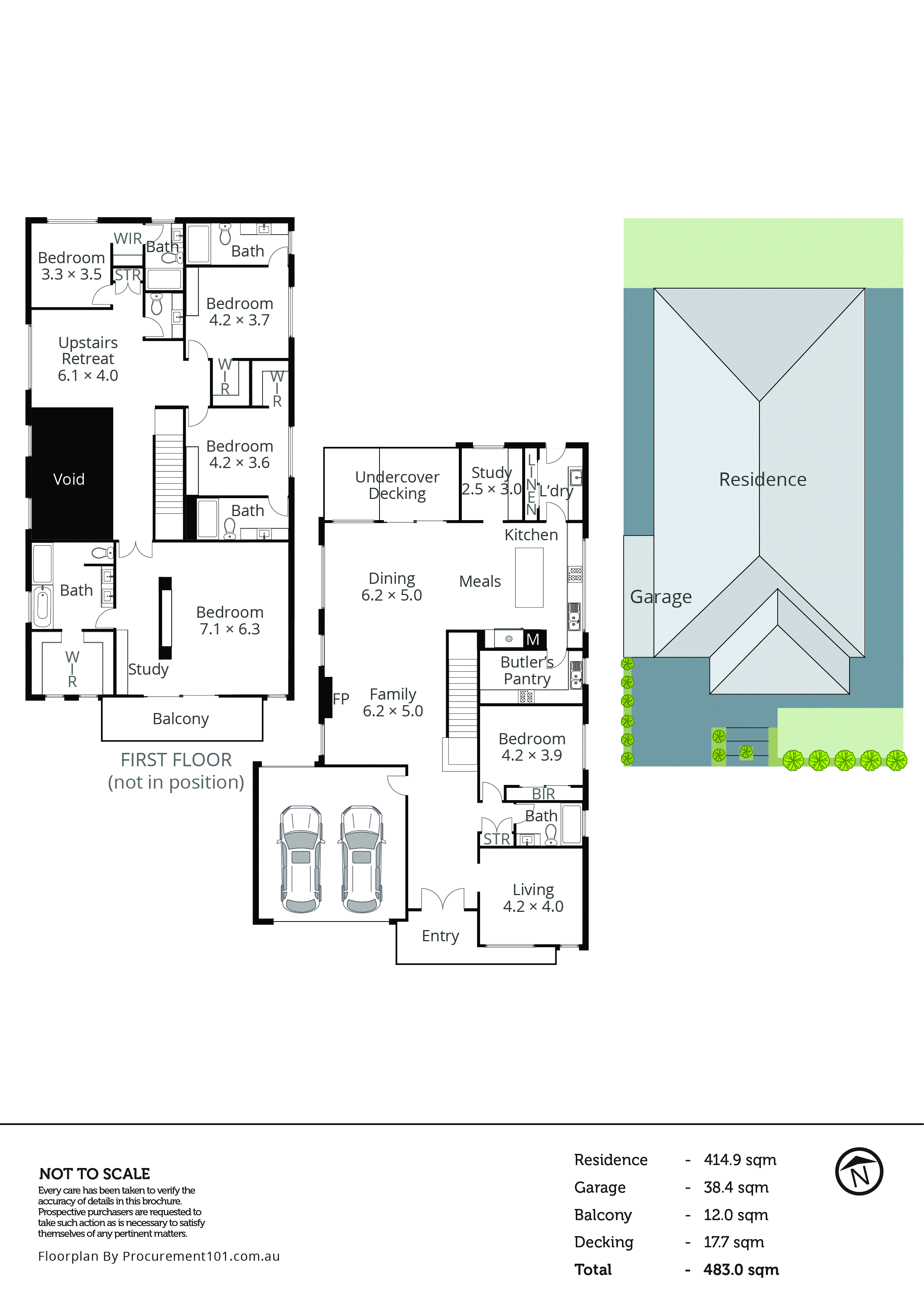 20 Woodland Avenue, Keysborough VIC 3173 - Floorplan