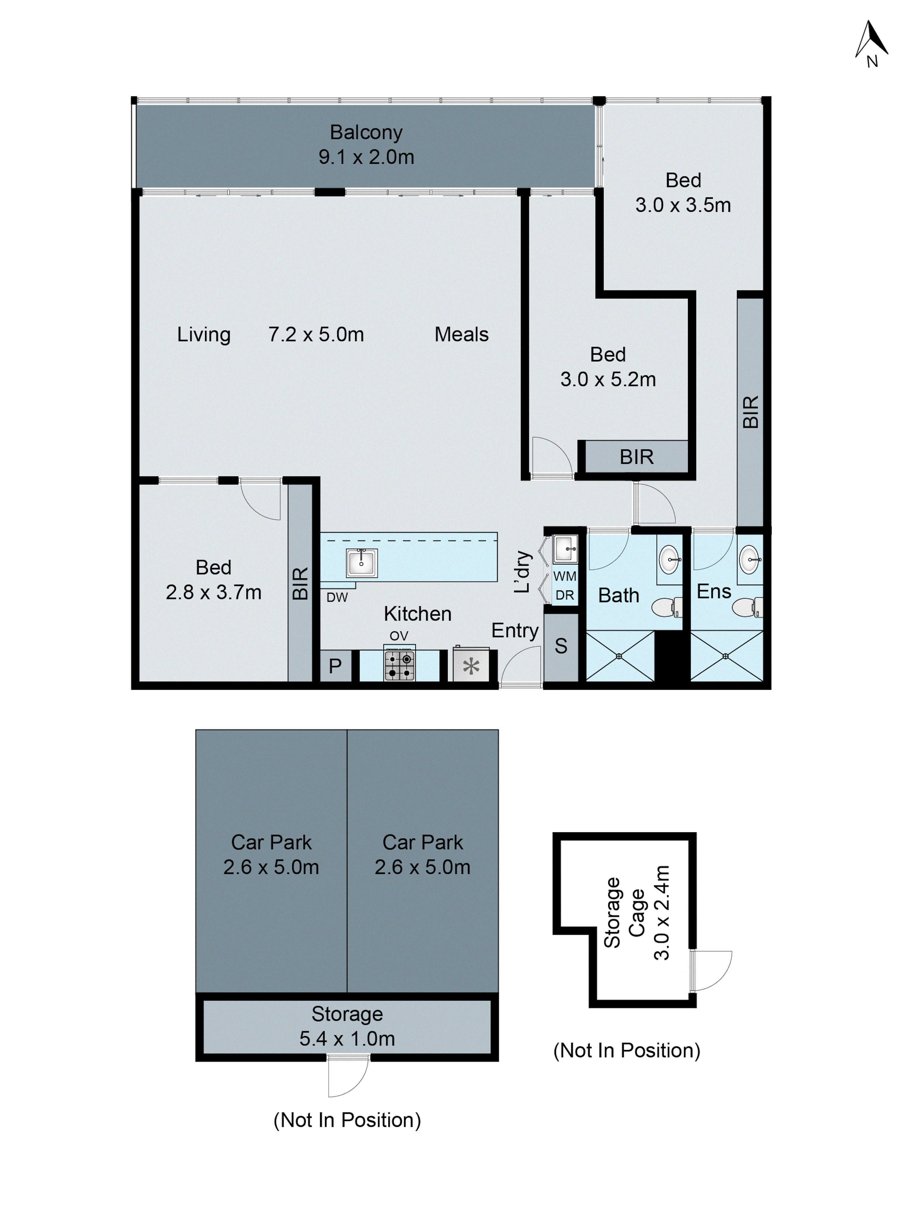 2003/18 Cavendish Street, Geelong VIC 3220 - Floorplan
