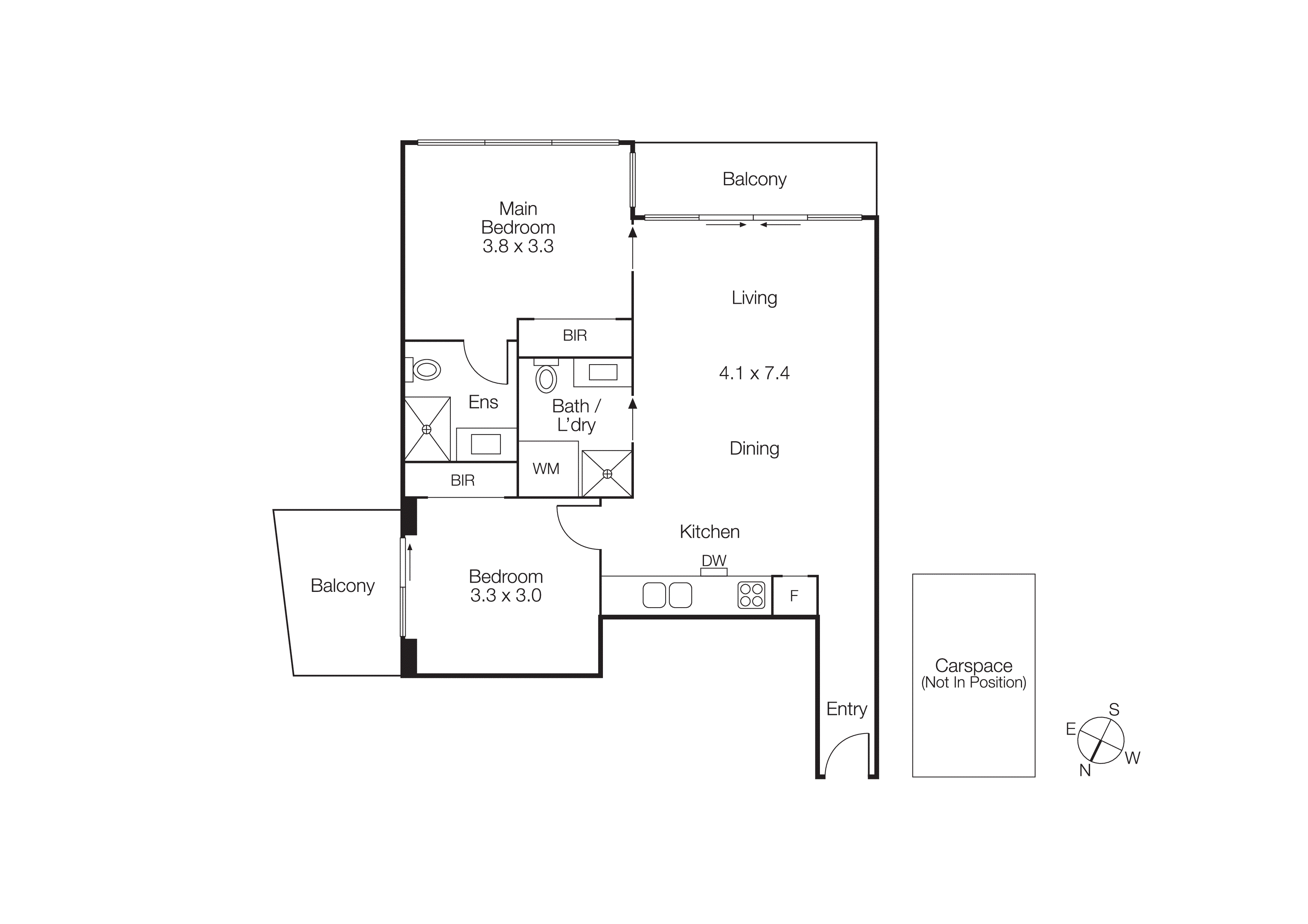2007/601 Little Lonsdale Street, Melbourne VIC 3000 - Floorplan