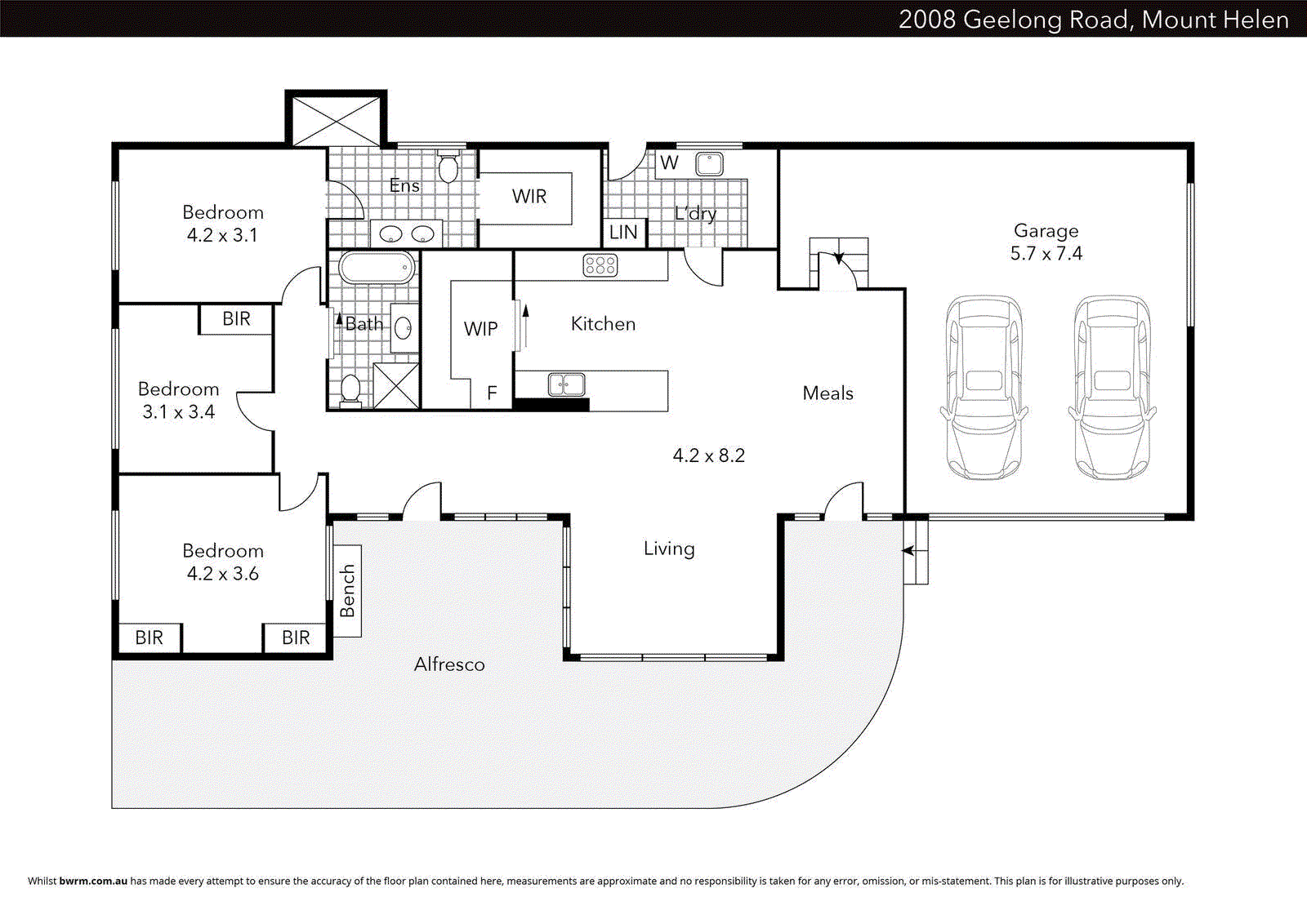 2008 Geelong Road, Mount Helen VIC 3350 - Floorplan