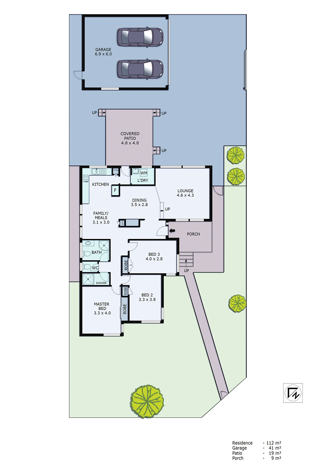 201 Buckley Street, Noble Park VIC 3174 - Floorplan