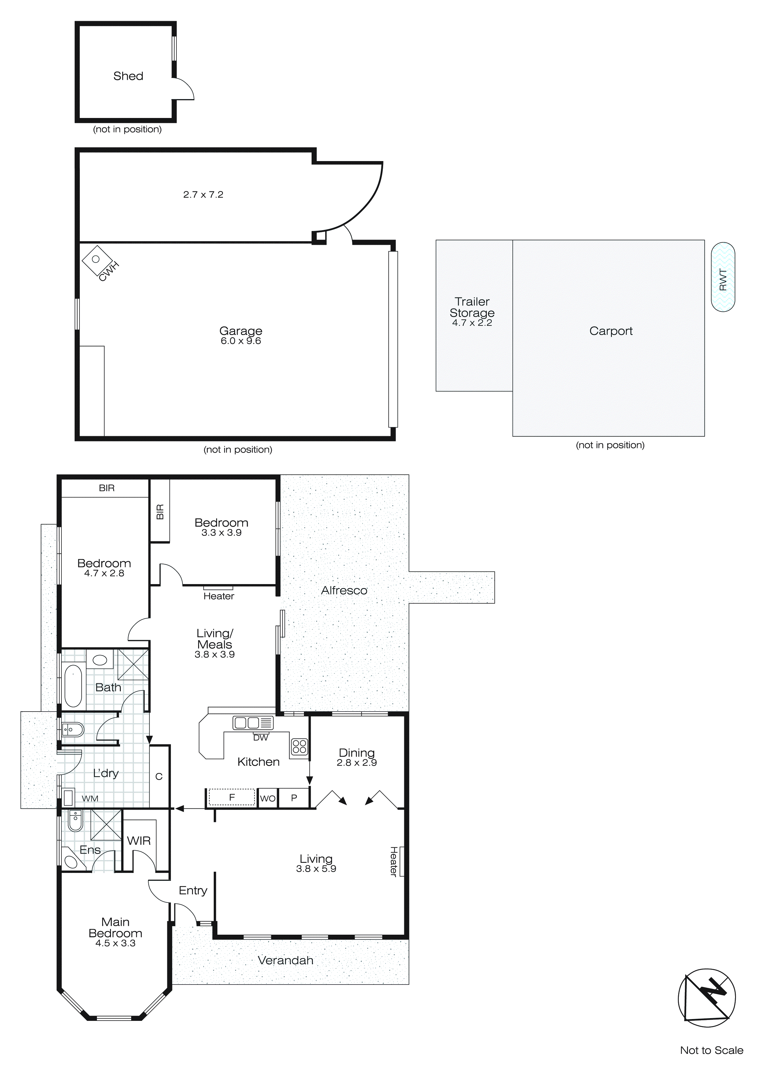 201 Fussell Street, Ballarat East VIC 3350 - Floorplan
