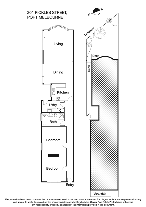 201 Pickles Street, PORT MELBOURNE VIC 3207 - Floorplan
