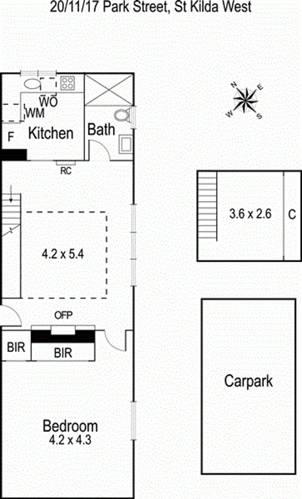 20/11-17 Park Street, St Kilda West VIC 3182 - Floorplan