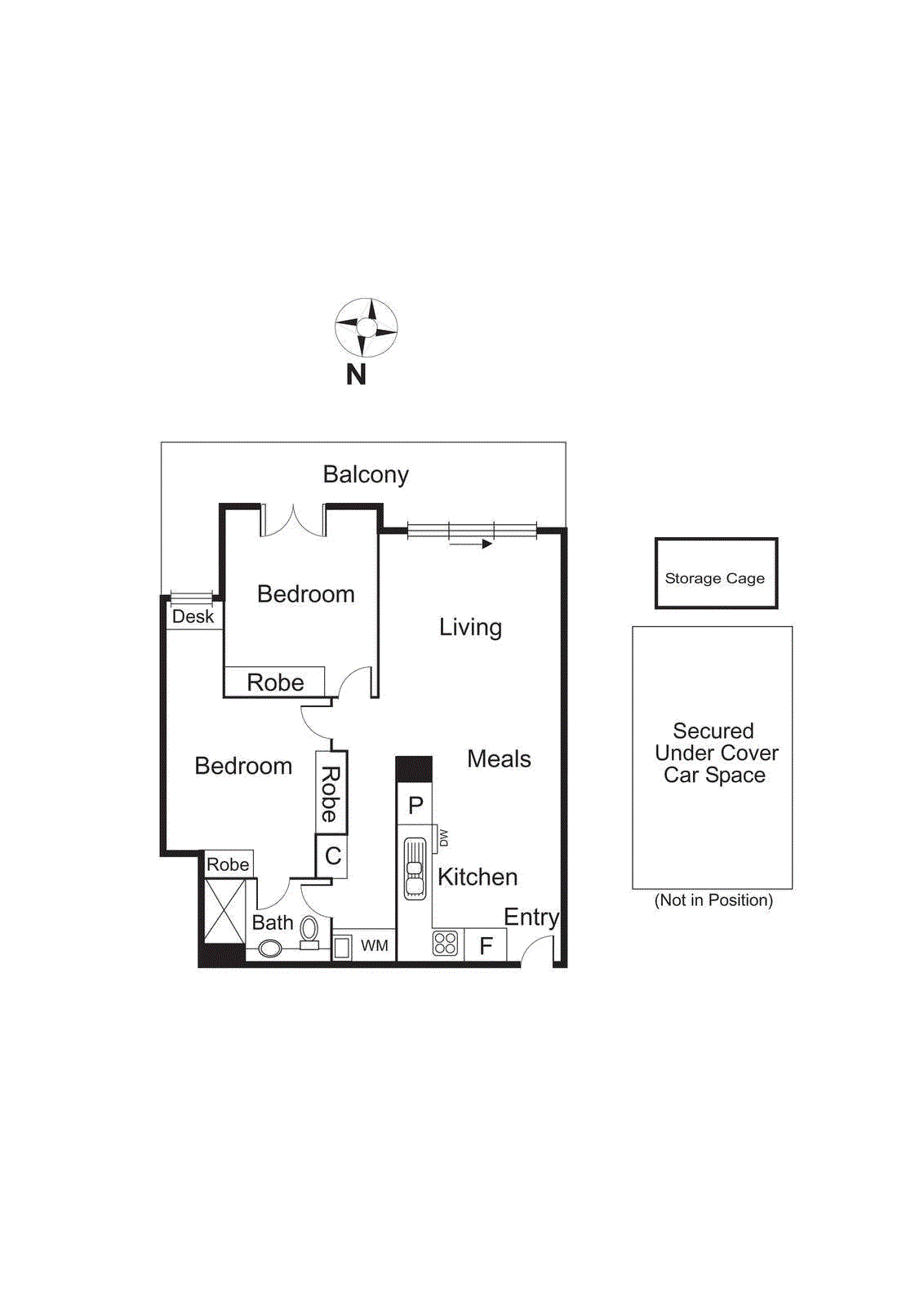 201/1146 Nepean Highway, Highett VIC 3190 - Floorplan