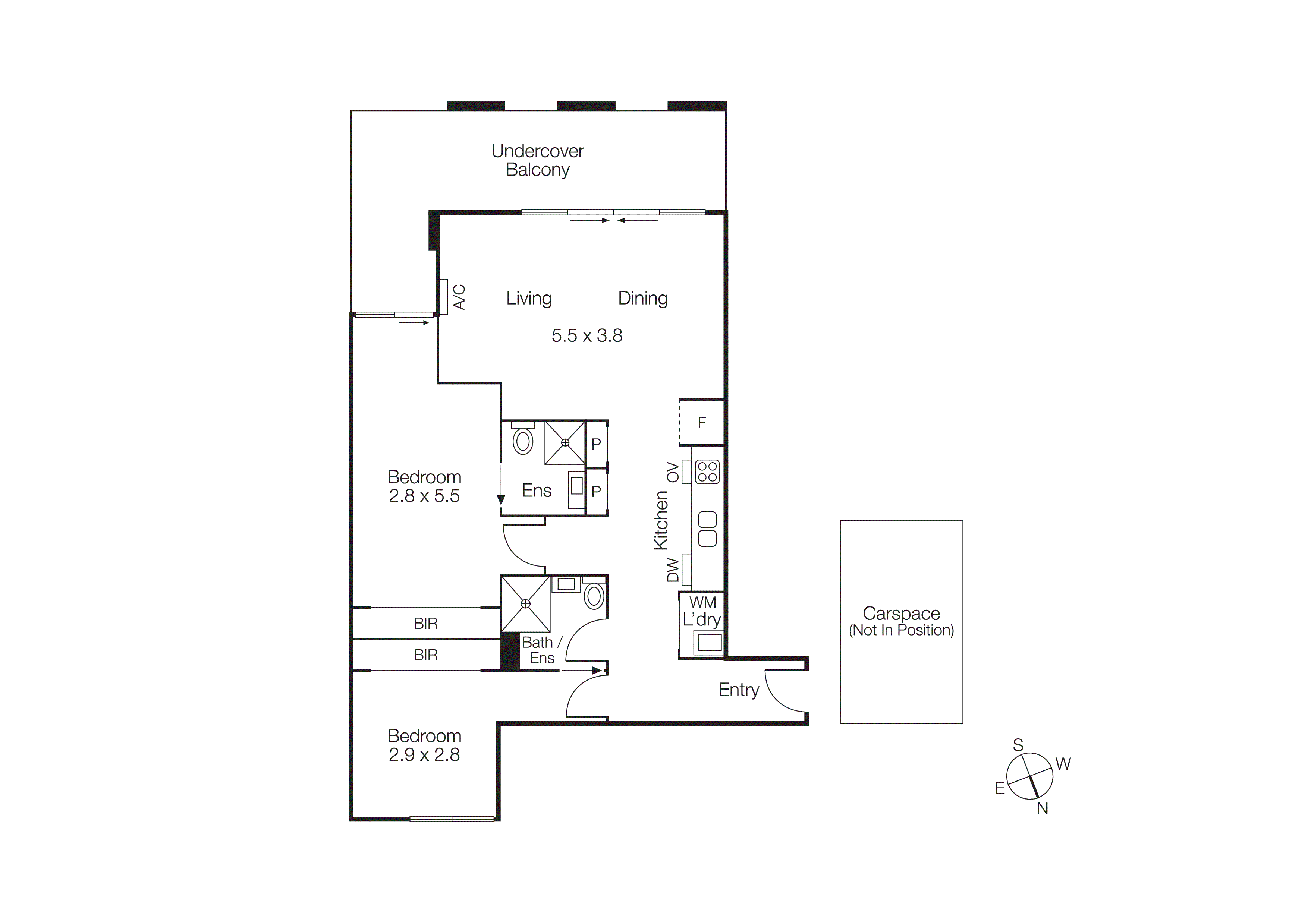 201/13 Wellington Street, St Kilda VIC 3182 - Floorplan