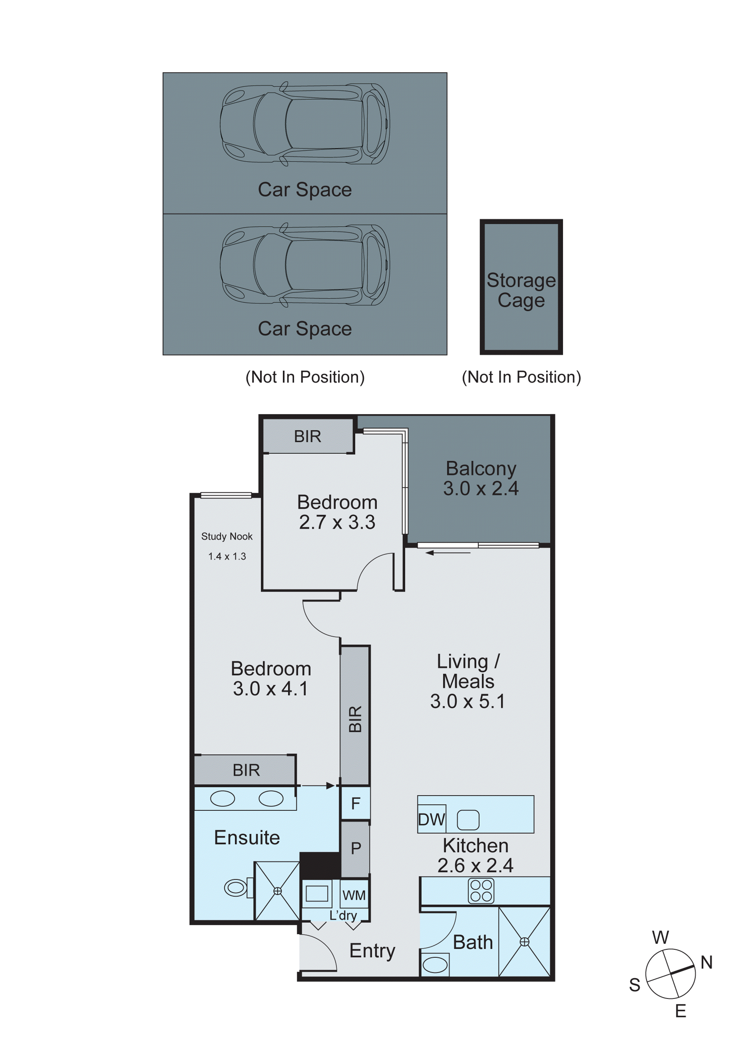 201/1455 High Street, Glen Iris VIC 3146 - Floorplan