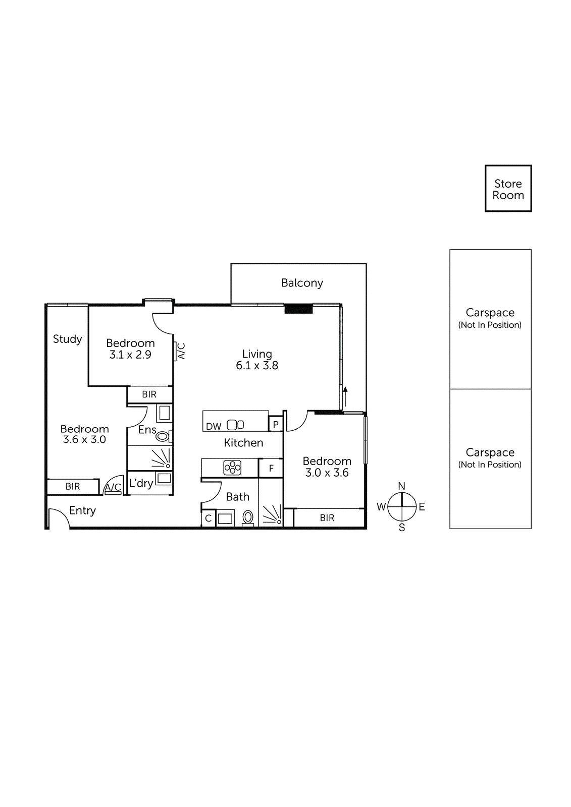 201/15 Bond Street, Caulfield North VIC 3161 - Floorplan