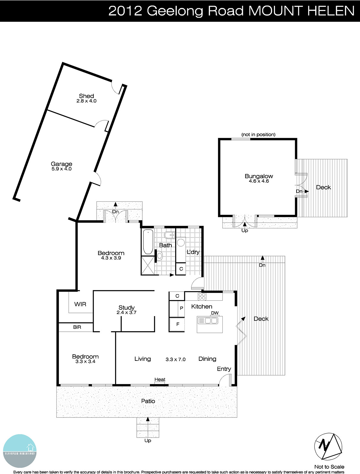 2012 Geelong Road, Mount Helen VIC 3350 - Floorplan