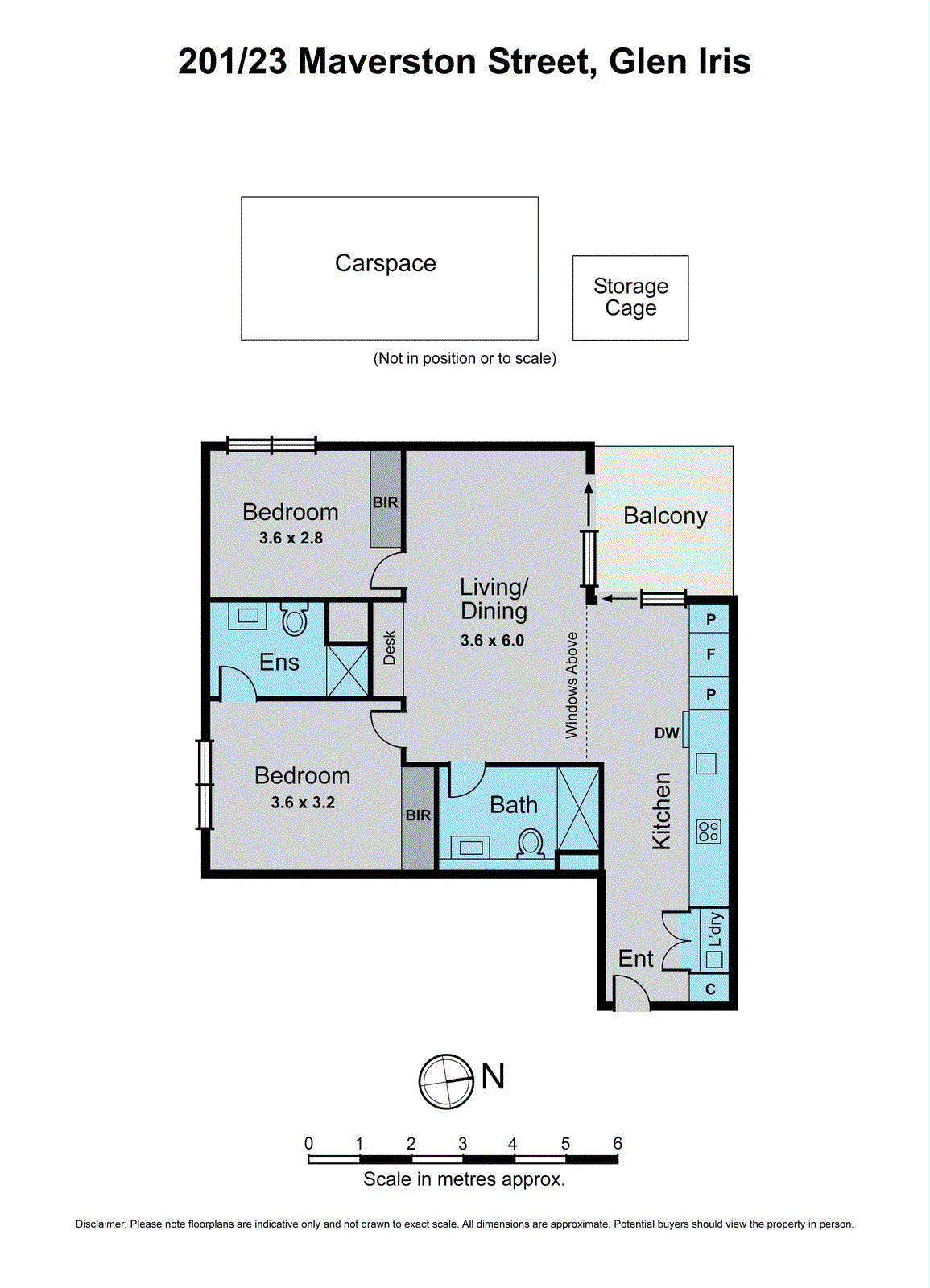 201/23 Maverston Street, Glen Iris VIC 3146 - Floorplan