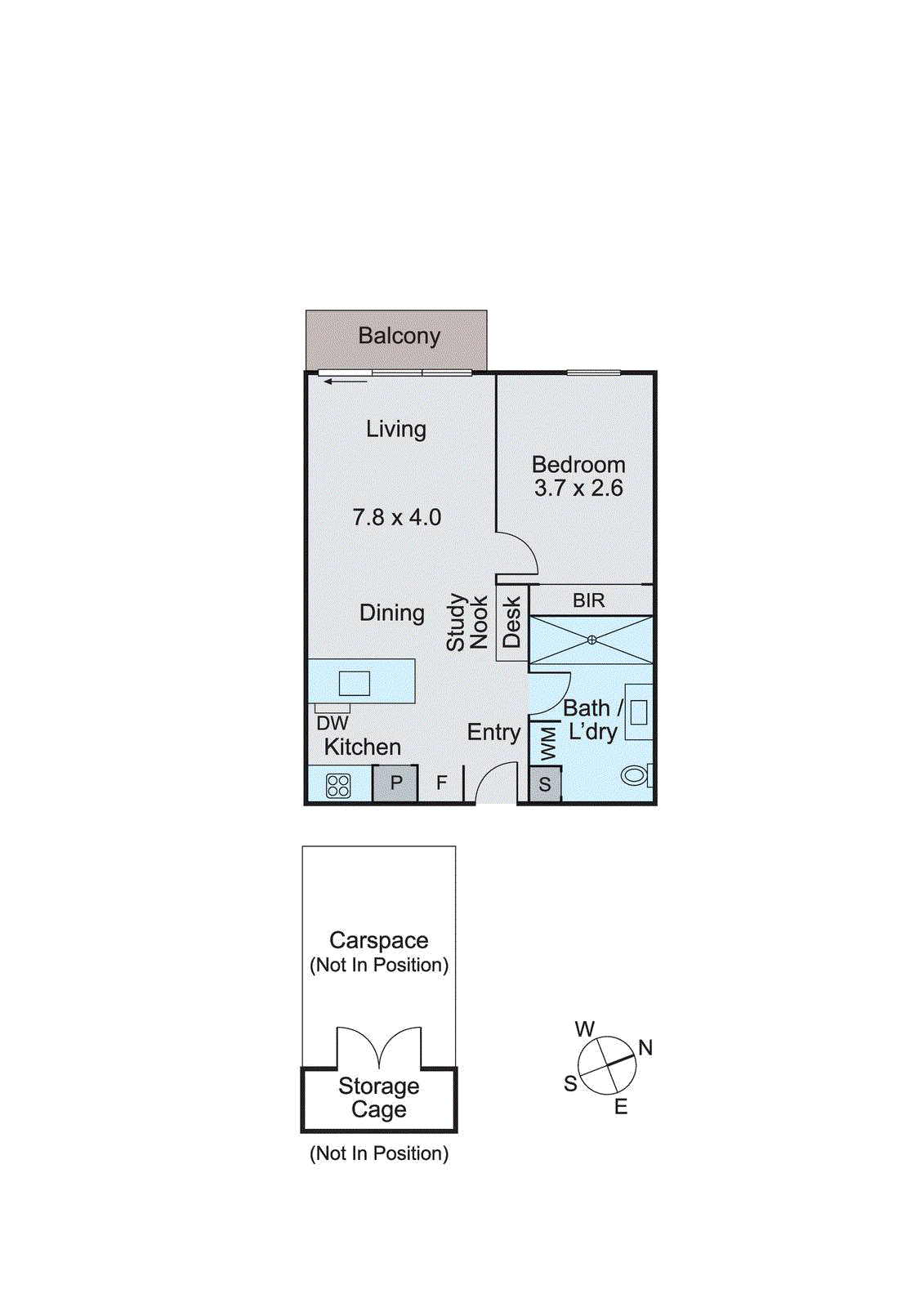201/26 Barkly Street, Brunswick East VIC 3057 - Floorplan